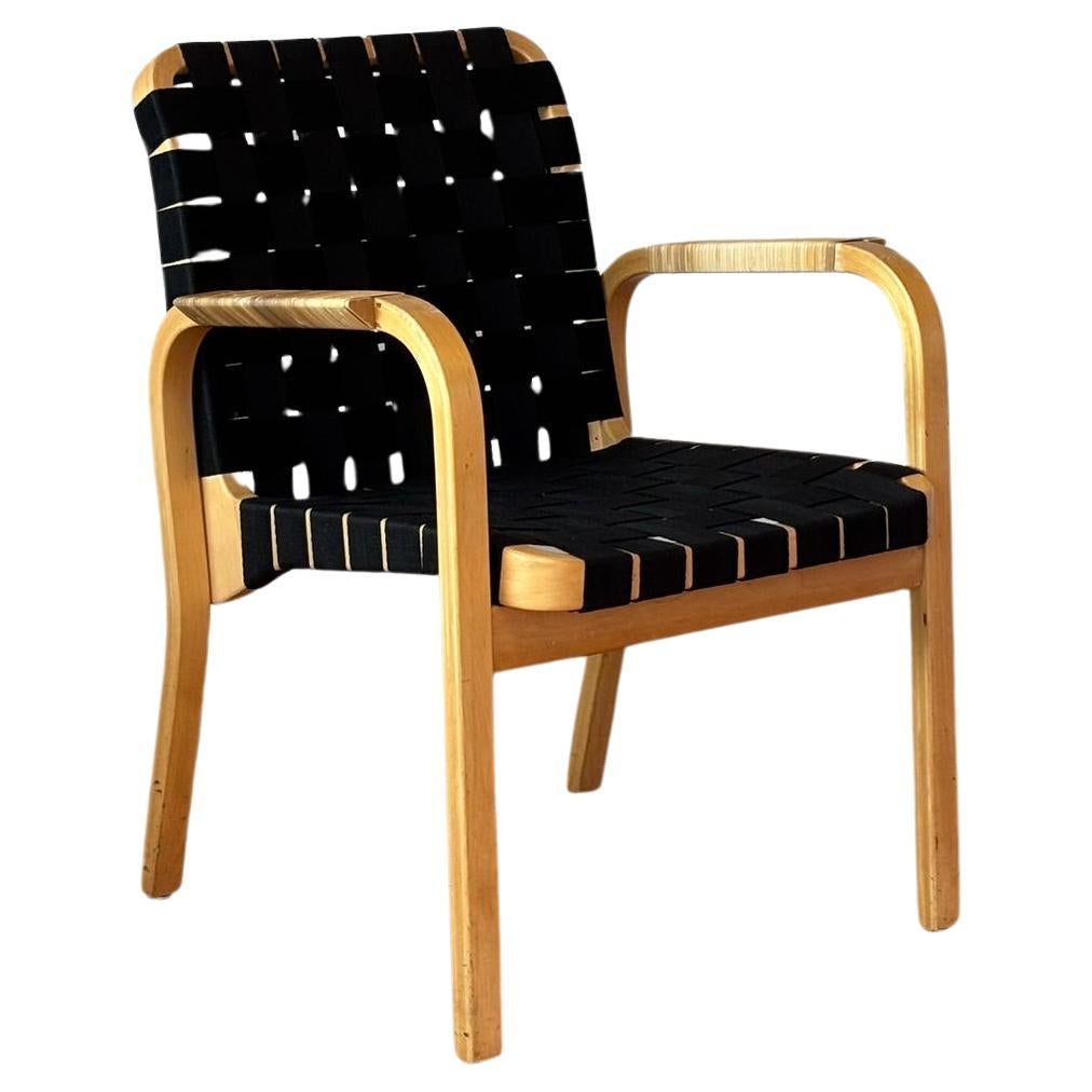 Model 45 Lounge Chairs by Alvar Aalto for Artek, 1970s For Sale