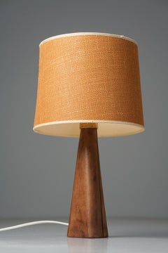 Model 46-017 Leather Table Lamp, Lisa Johansson-Pape, Stockmann/Orno, 1960s