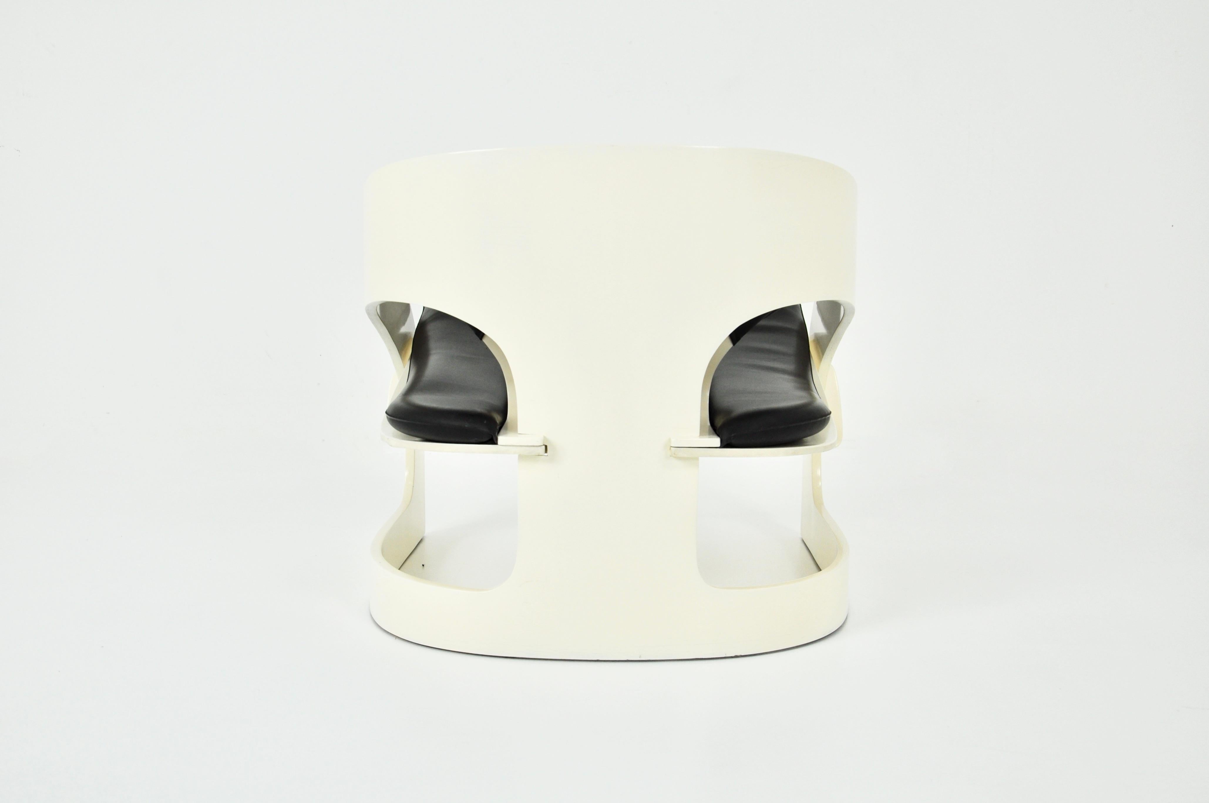 Mid-20th Century Model 4801 Armchair by Joe Colombo for Kartell, 1960s For Sale
