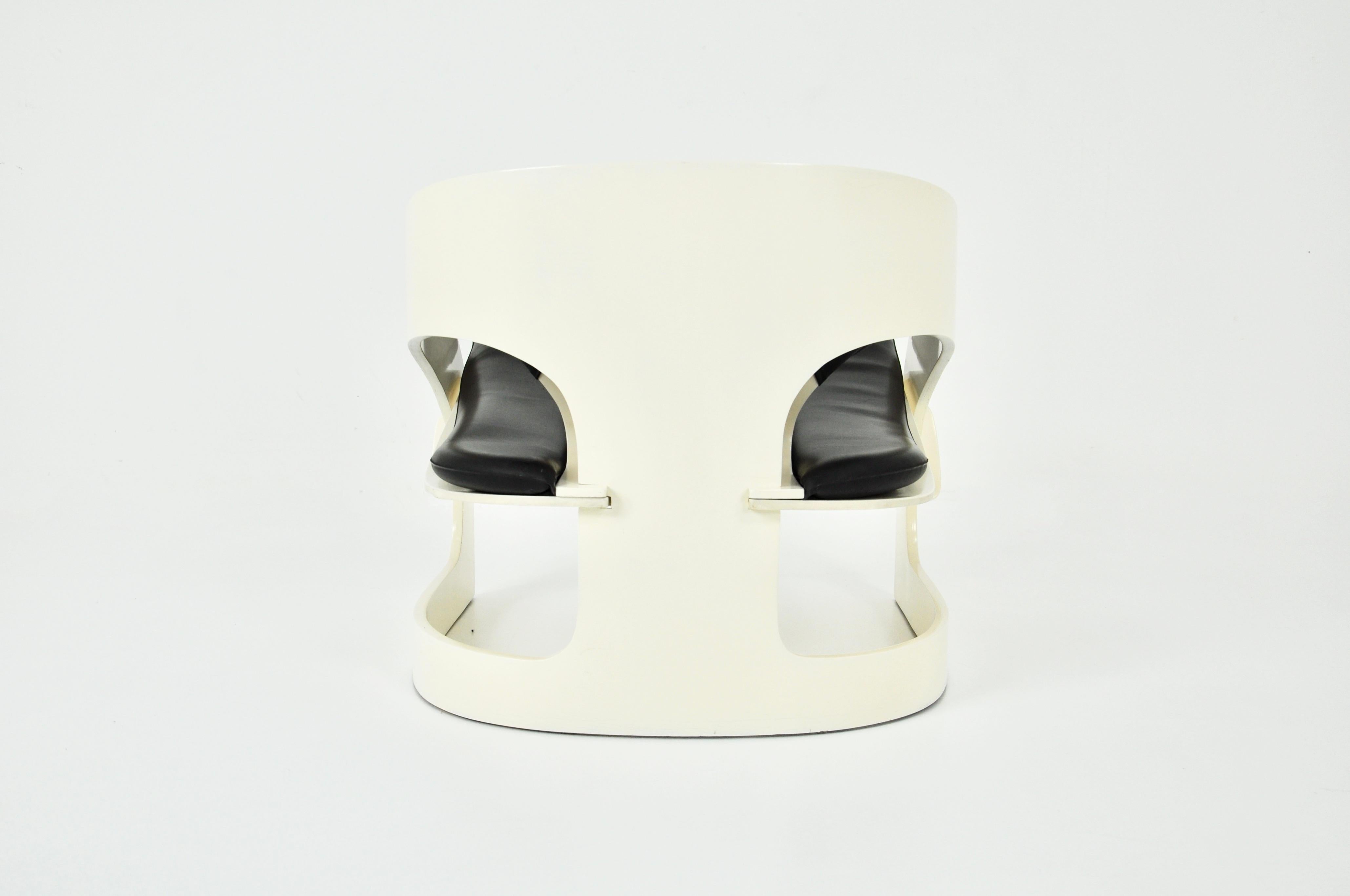 Sillón Model 4801 de Joe Colombo para Kartell, años 60 mediados del siglo XX en venta