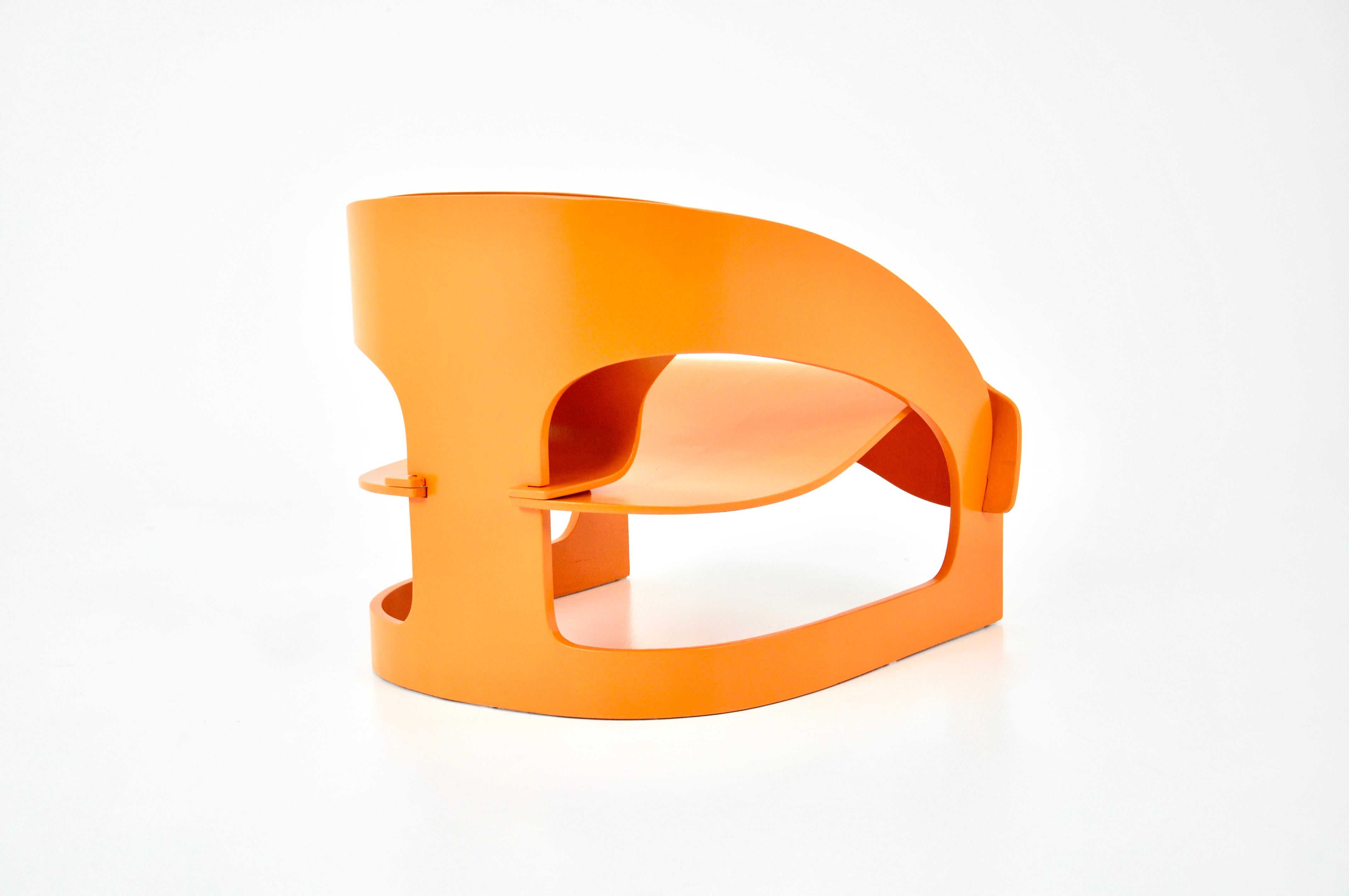 Sillón Model 4801 de Joe Colombo para Kartell, años 60 en venta 1