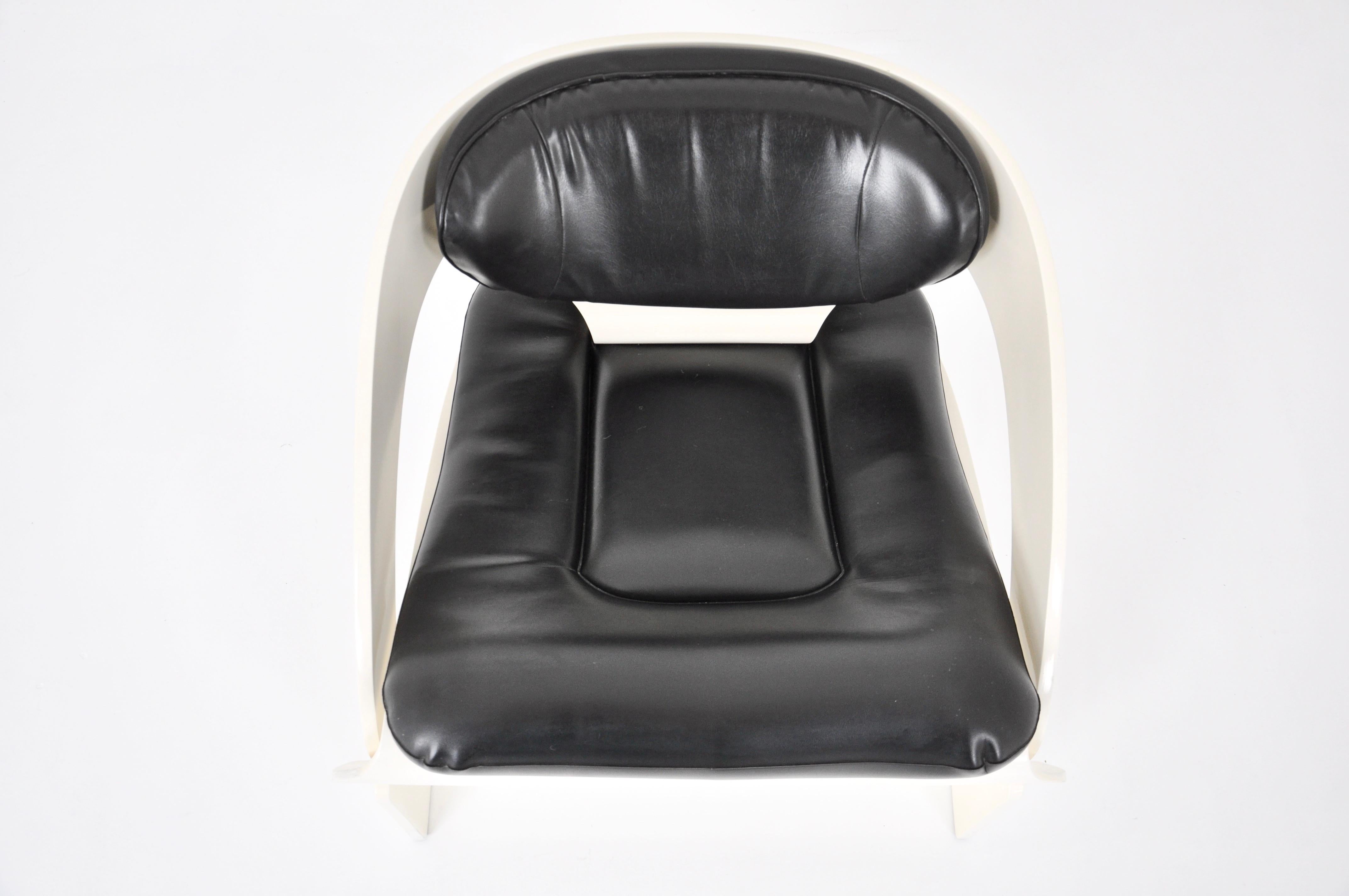 Sillón Model 4801 de Joe Colombo para Kartell, años 60 en venta 2