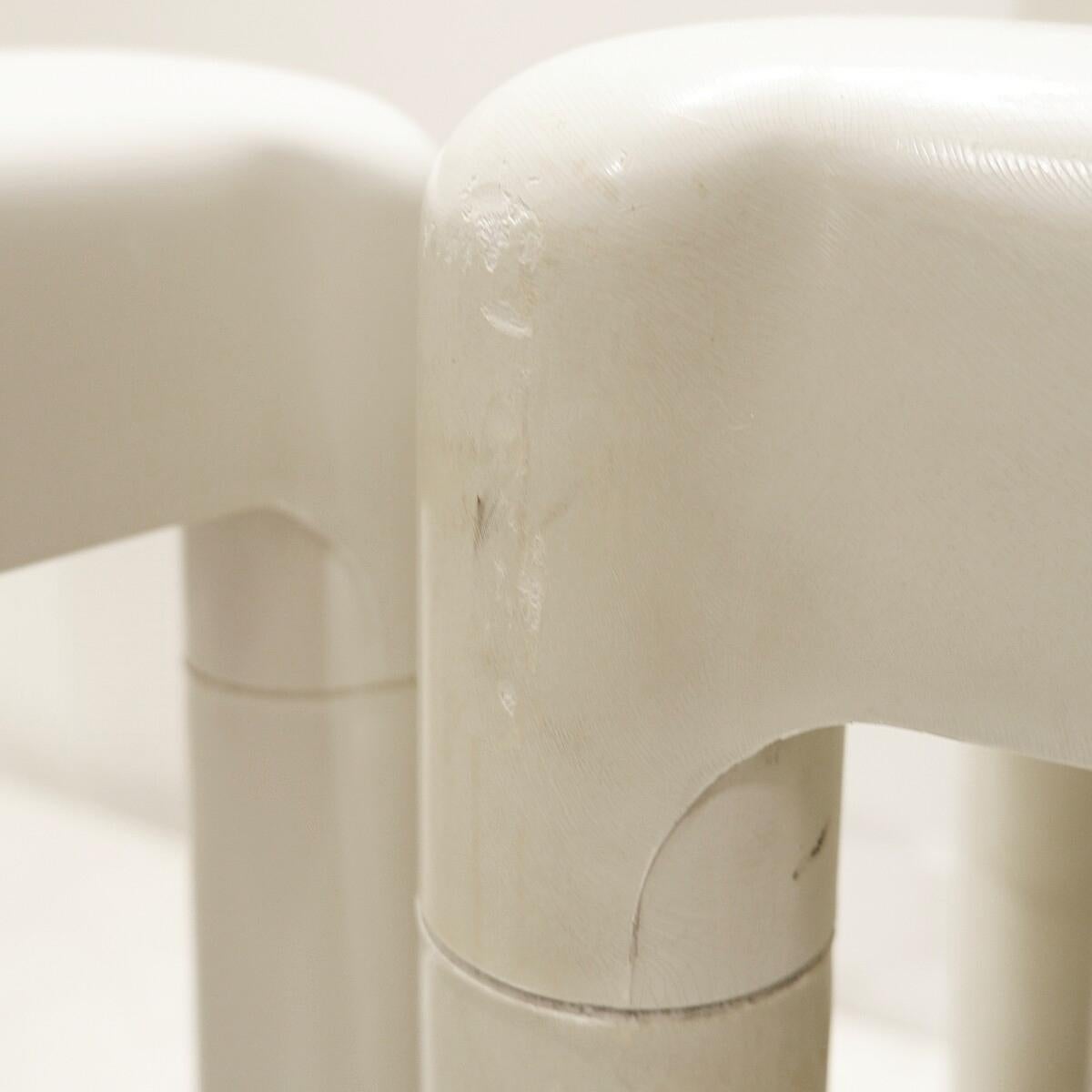 Italiano Sedie Model 4875 di Carlo Bartoli per Kartell, anni '70, set di 4 sedie in vendita