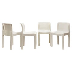 Model 4875 Chairs by Carlo Bartoli for Kartell, 1970s, Set of 4