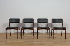 Model 49 Rosewood Dining Chairs by Erik Buch for Oddense Maskinsnedkeri .