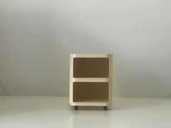 Model No. 4970 Cream Nachttisch von Anna Castelli für Kartell, 1970er Jahre, Italien