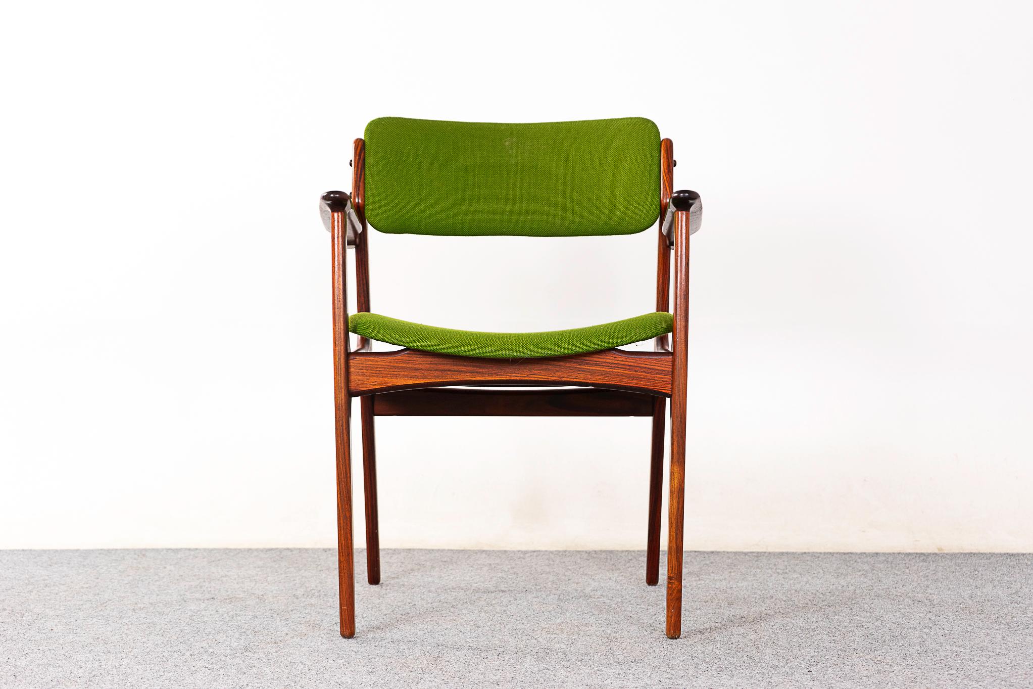 Modell 50 Palisander-Sessel von Erik Buch (Skandinavische Moderne) im Angebot