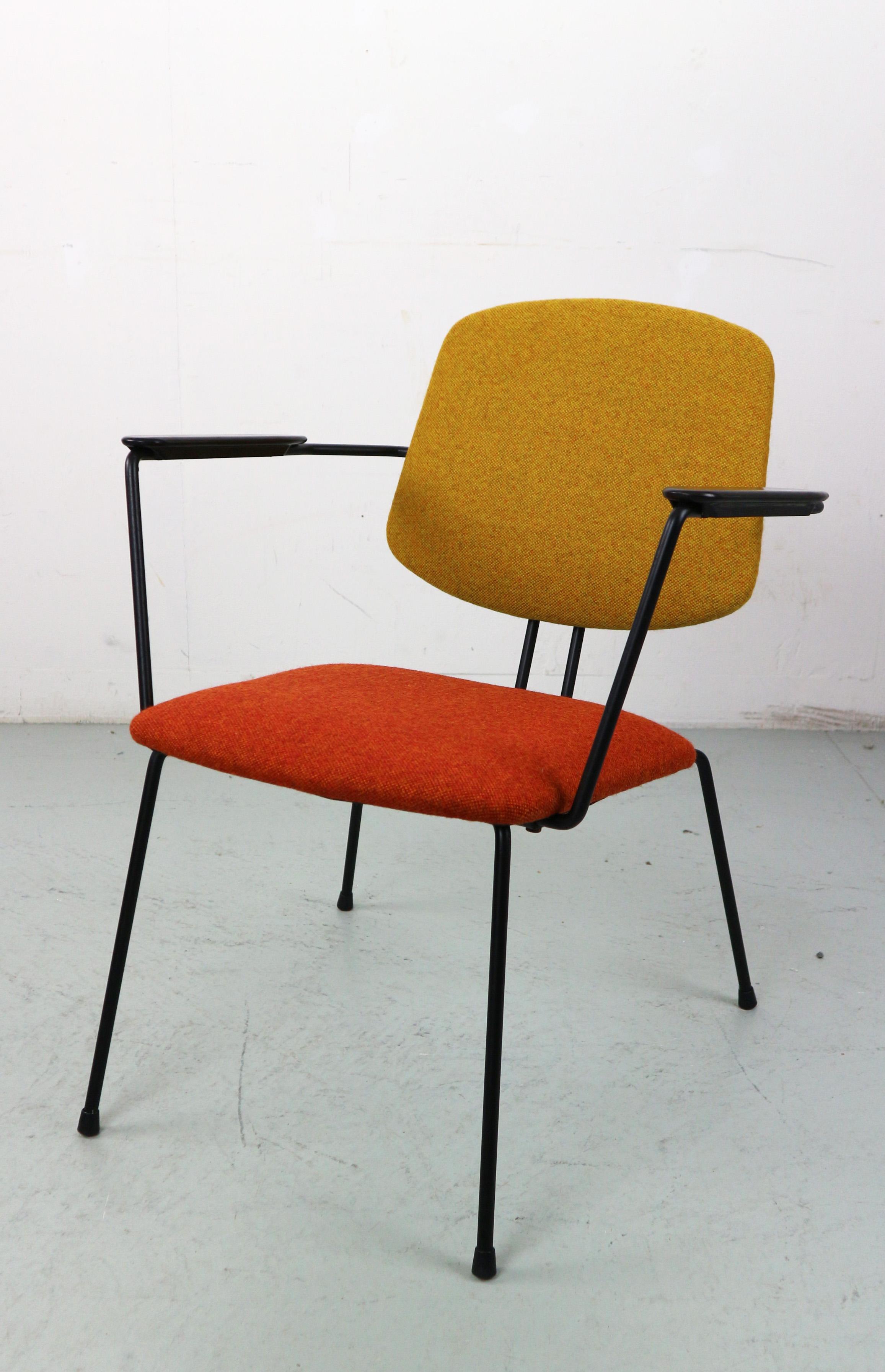 Galvanized Model 5003, Rudolf Wolf, 1950. set of armchairs For Sale