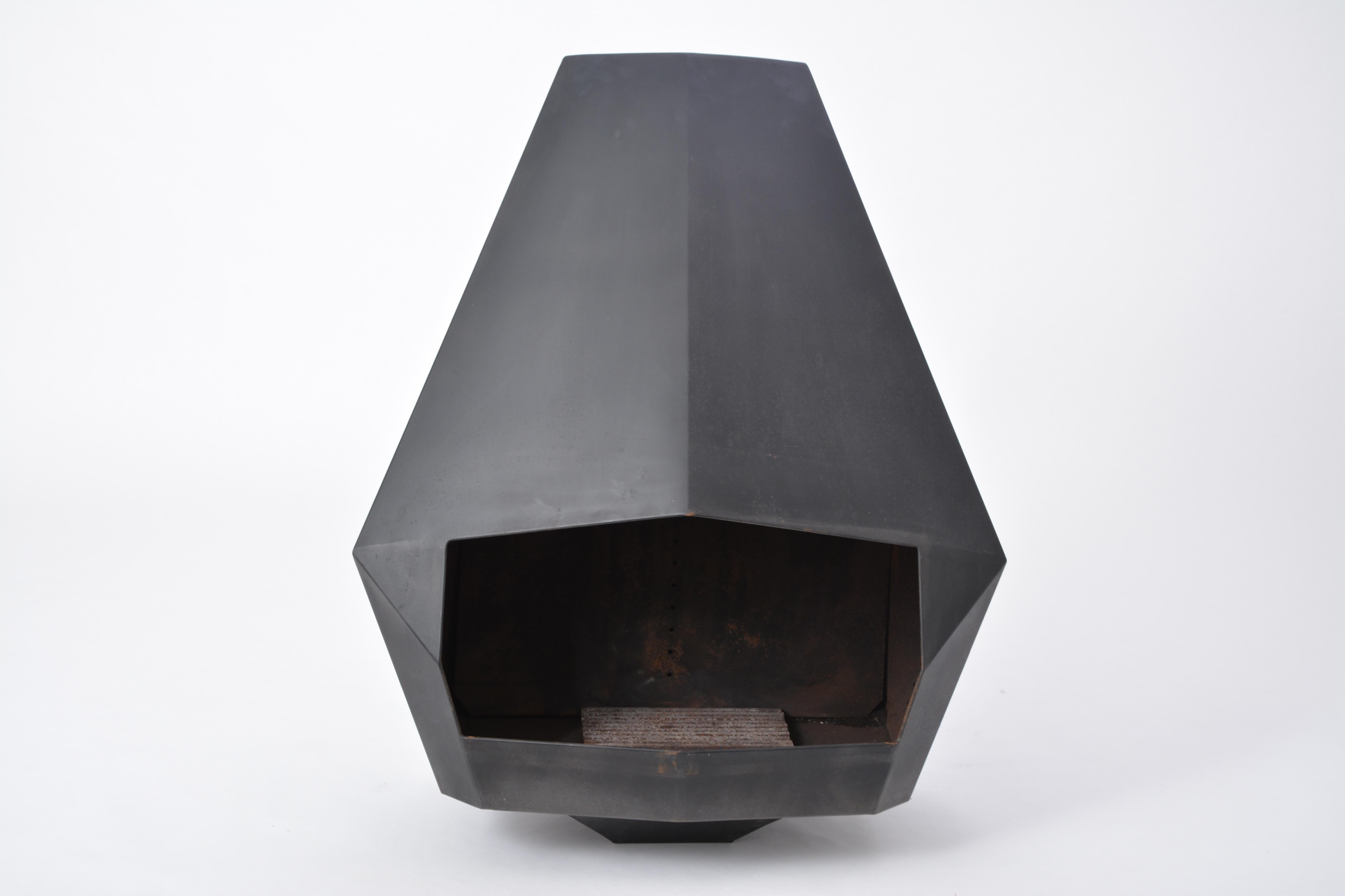 Model 5005 Mid-Century Modern Steel fireplace from Don-Bar Design 4
