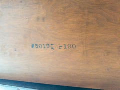 Model 5019 Two-tier console table by Paul T. Frankl for Johnson Furniture Compan