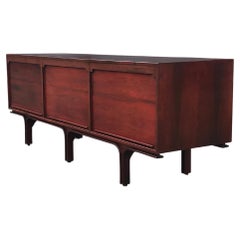 Model 503 rosewood credenza by Gianfranco Frattini for Bernini 1960s