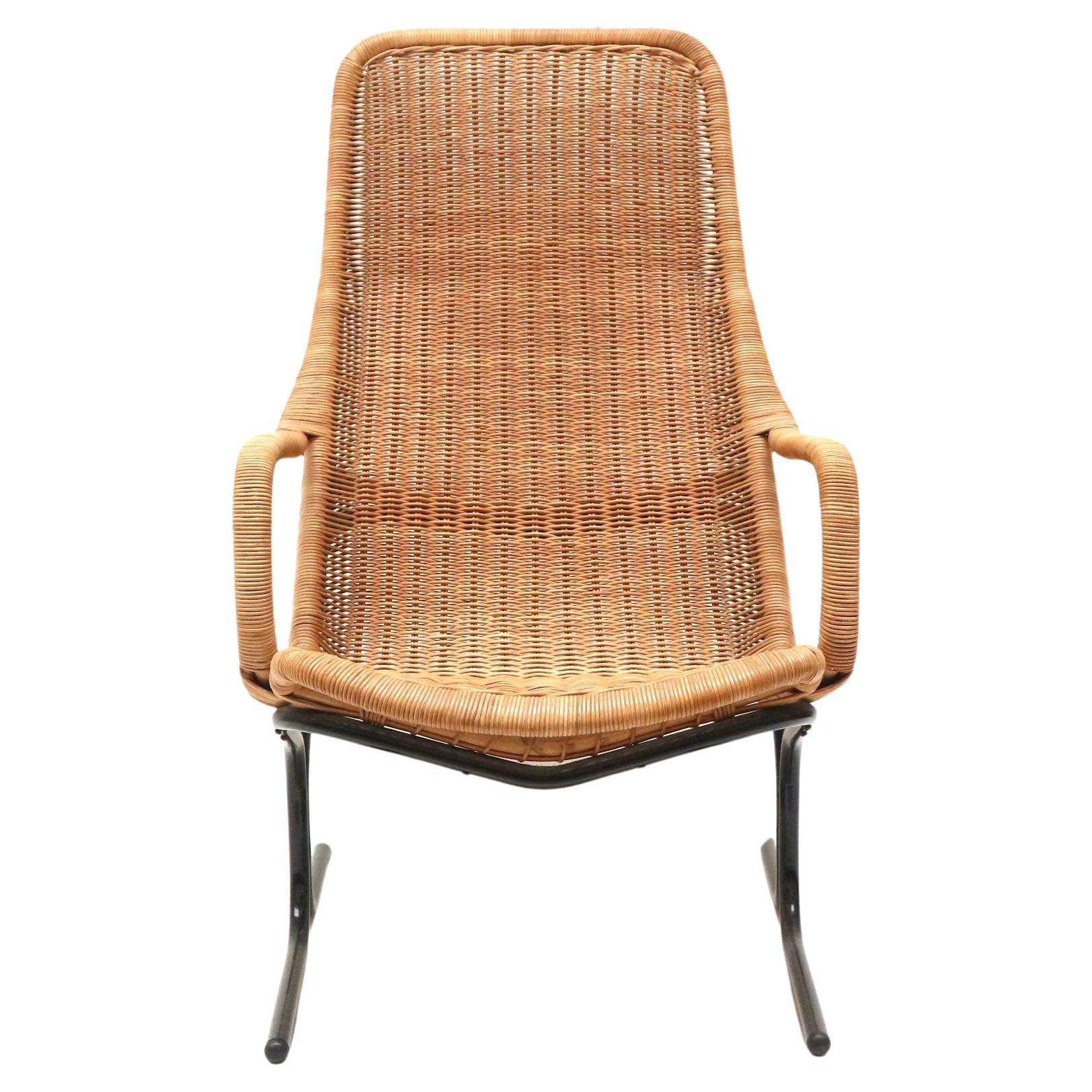 Fauteuil modèle 514 de Dirk van Sliedregt pour Gebroeders Jonkers, années 1960.

Dimensions :
Hauteur du dossier : 105.5 cm
Hauteur de l'assise : 35 cm
Largeur : 59,5 cm
Profondeur : 73 cm