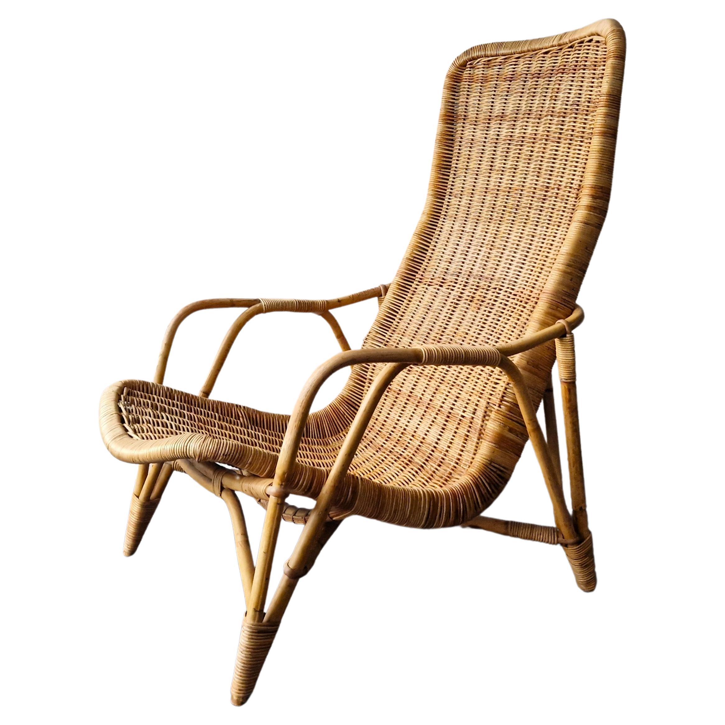 Model 516a lounge chair by Dirk van Sliedregt for Gebr. Jonkers, 1950's For Sale