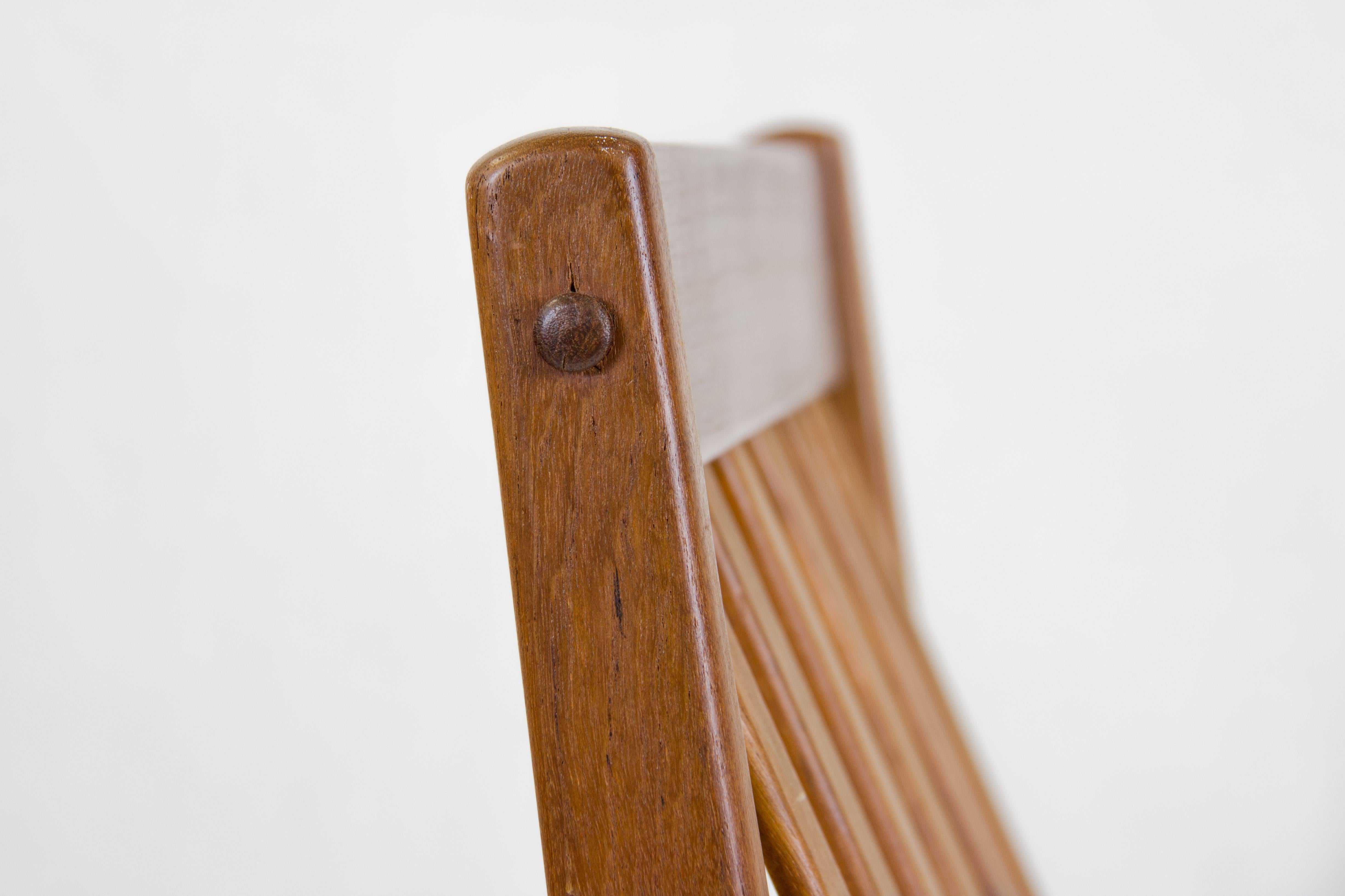 Model 522 Teak Easy Chairs by Hans Olsen for Brdr. Juul Kristensen For Sale 3