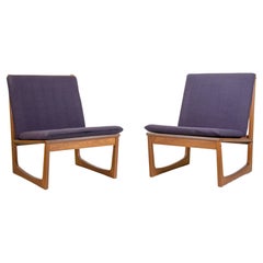 Easy Chairs aus Teakholz Modell 522 von Hans Olsen für Brdr. Juul Kristensen