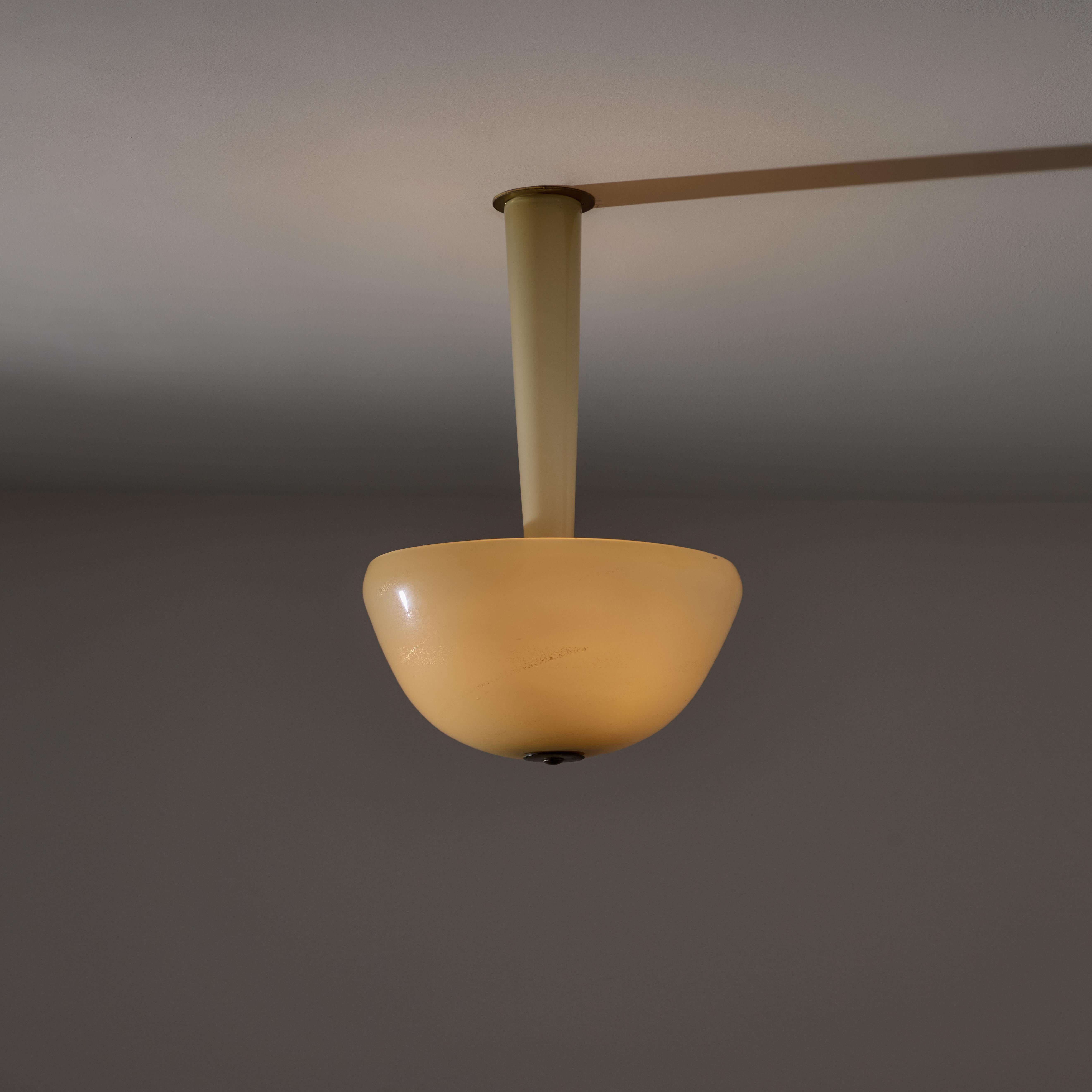 Italian Model 5253 Ceiling Light by Carlo Scarpa for Venini
