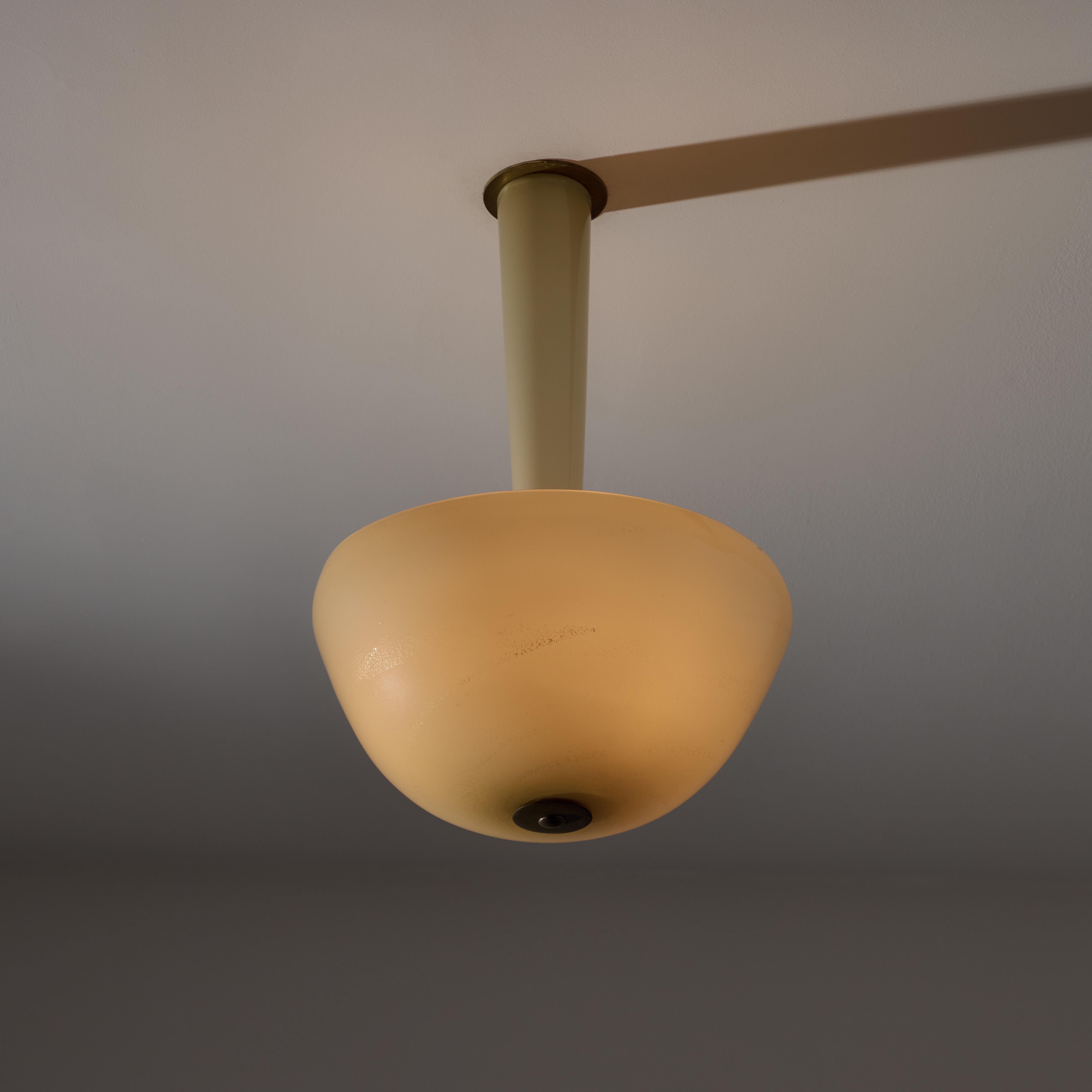 Model 5253 Ceiling Light by Carlo Scarpa for Venini In Good Condition In Los Angeles, CA