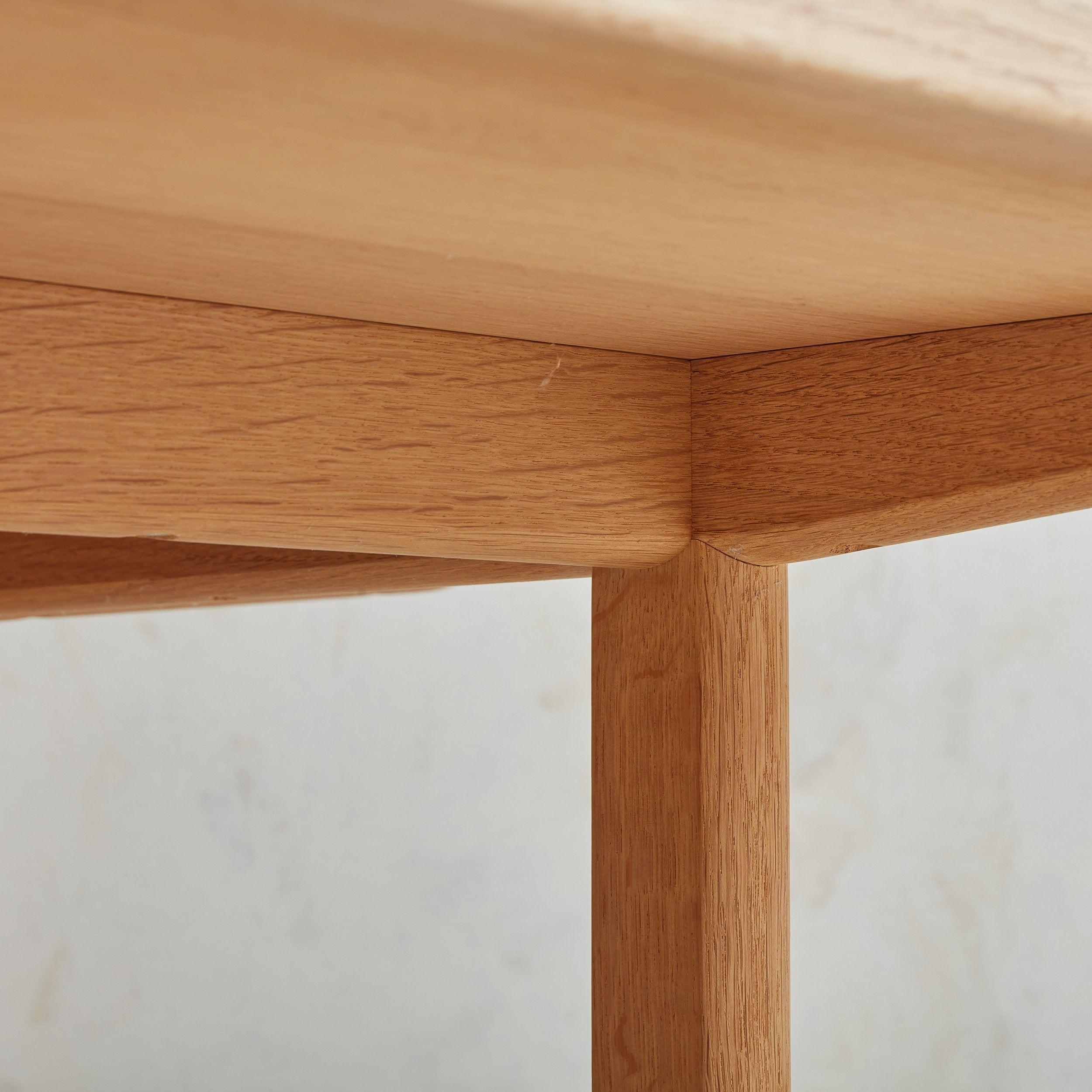 Modell 5271' Quadratischer Eichen Couchtisch von Børge Mogensen für Fredericia, Dänemark im Angebot 4