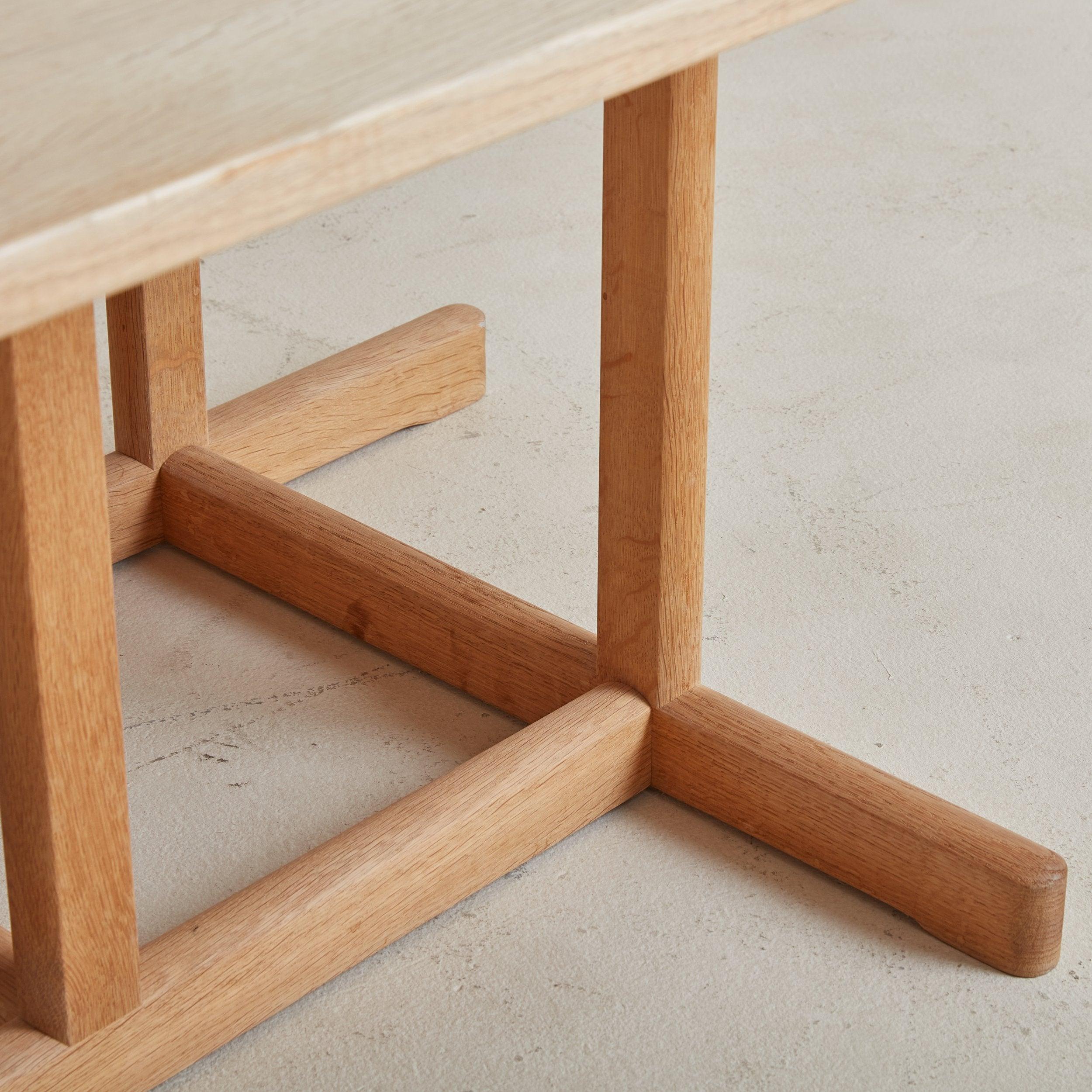Modell 5271' Quadratischer Eichen Couchtisch von Børge Mogensen für Fredericia, Dänemark (Dänisch) im Angebot