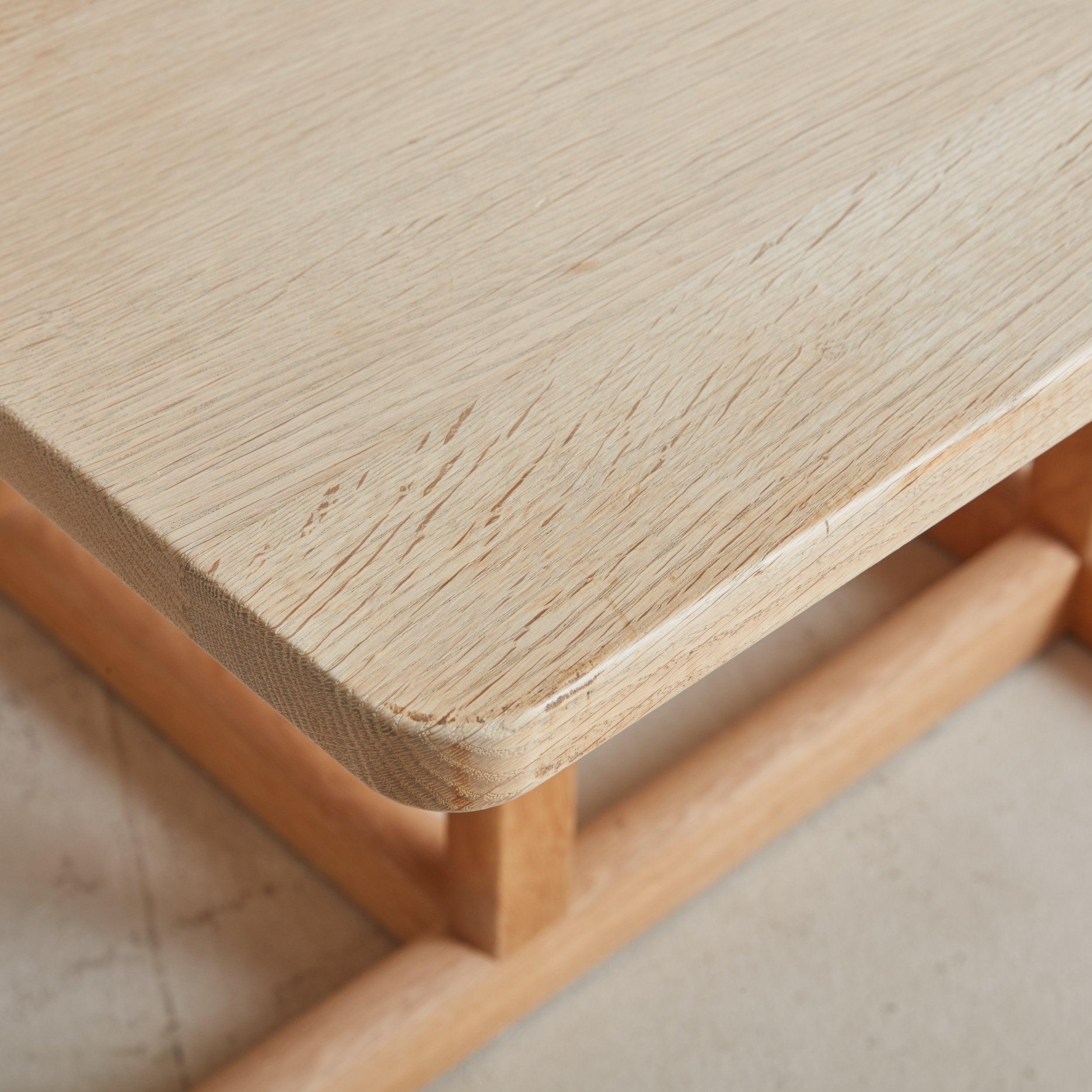 Modell 5271' Quadratischer Eichen Couchtisch von Børge Mogensen für Fredericia, Dänemark im Zustand „Gut“ im Angebot in Chicago, IL