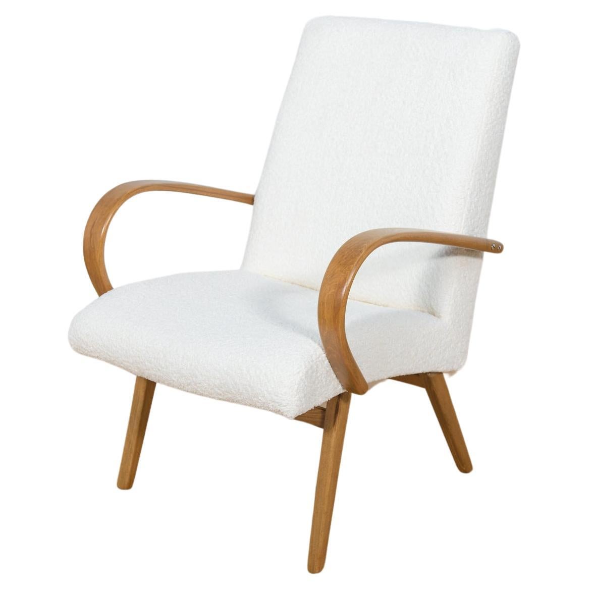 Model 53 Armchair by Jaroslav Smidek for Ton, 1960s For Sale