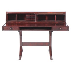 Model 53 Mid Century Italian Desk By Gianfranco Frattini For Bernini