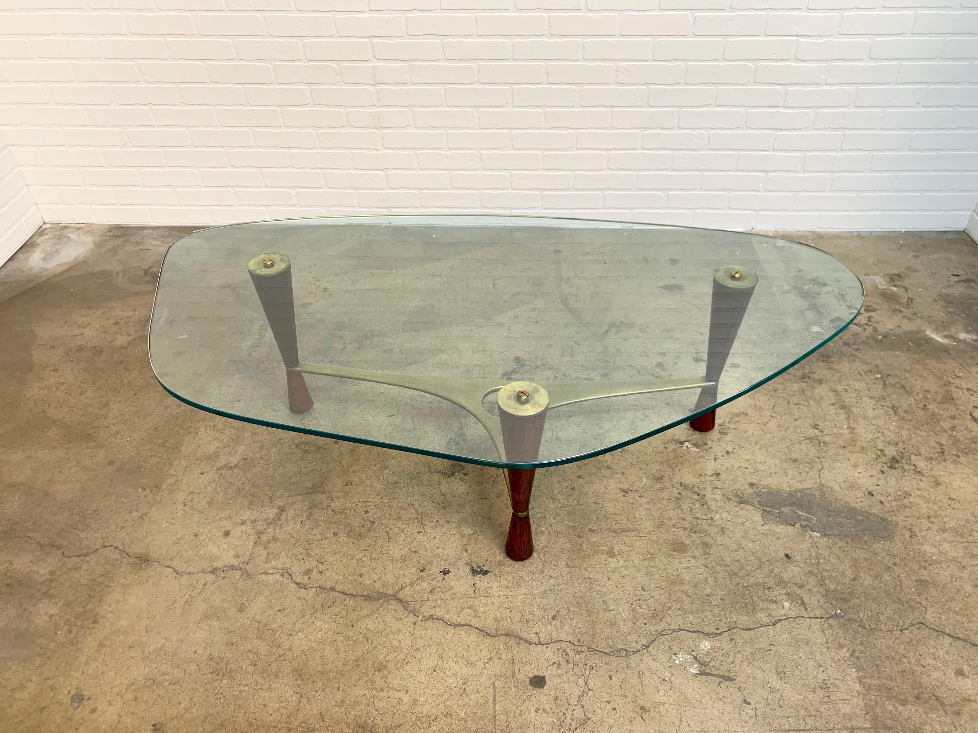 Model 5309 Coffee Table by Edward Wormley for Dunbar For Sale 3