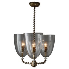 Model 5318 Ceiling Light by Tomaso Buzzi for Venini
