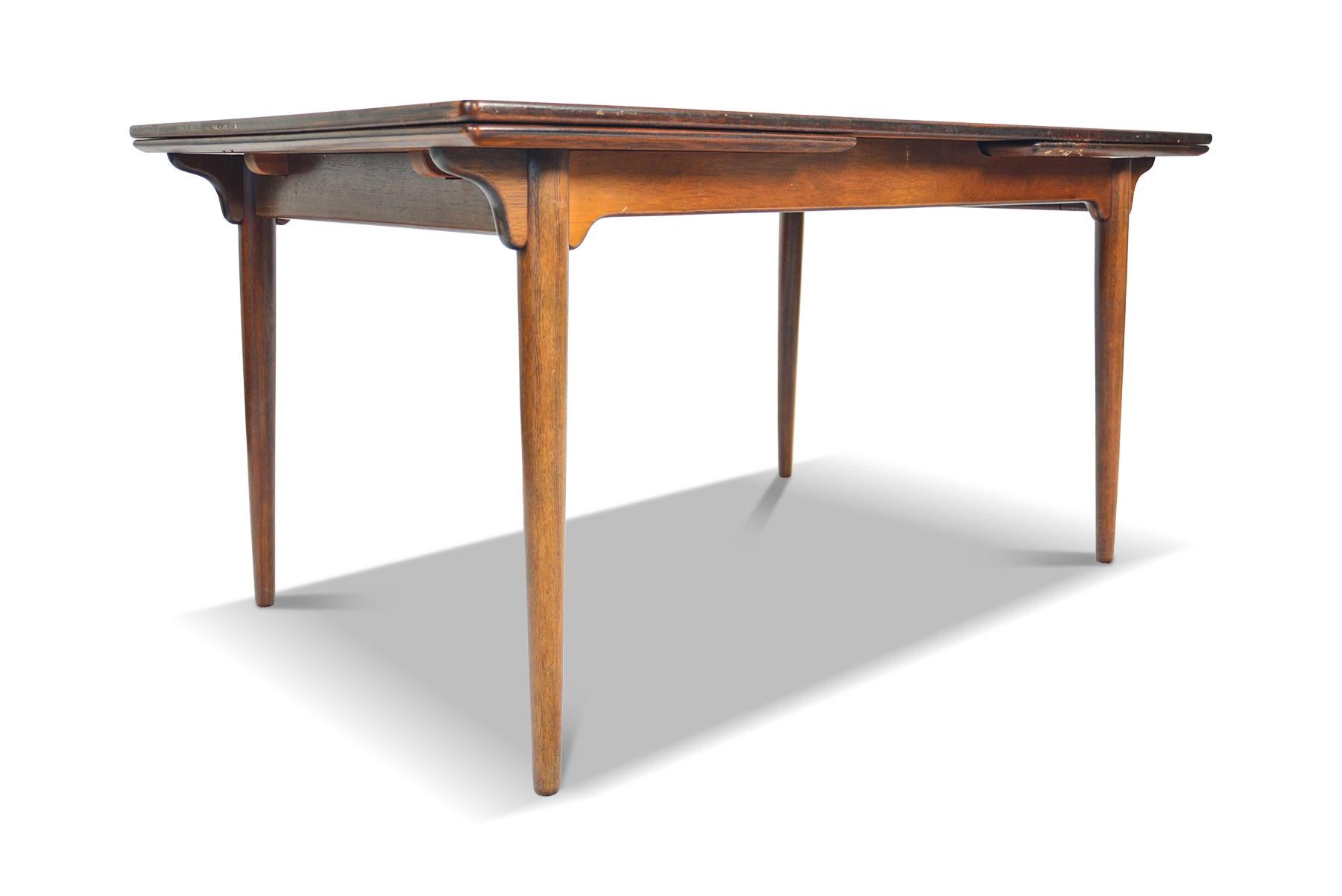 Model 54 Danish Modern Rosewood Dining Table by Gunni Omann for Omann Jun 2