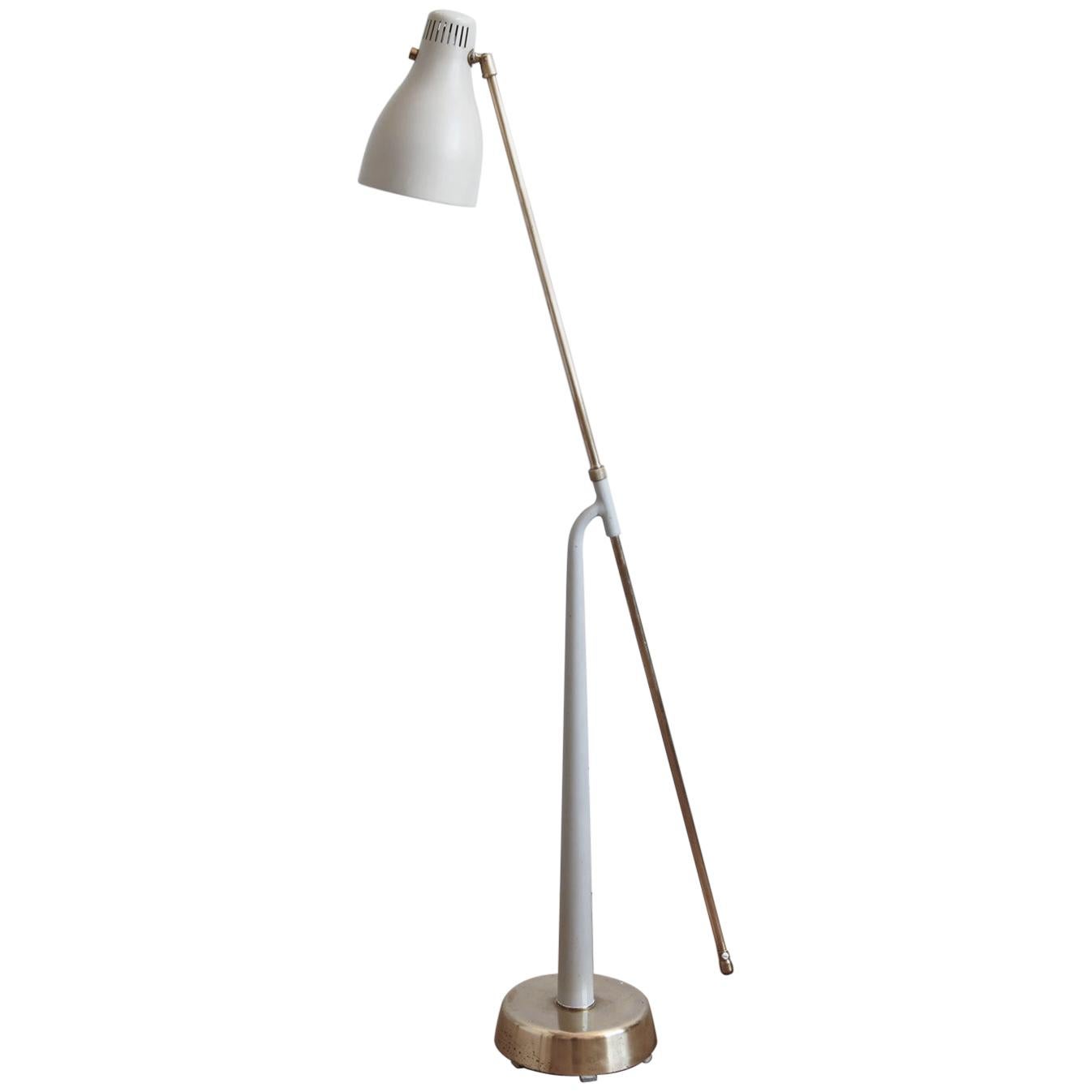 Model 541 Floor Lamp by Hans Bergstrom for Ateljé Lyktan For Sale
