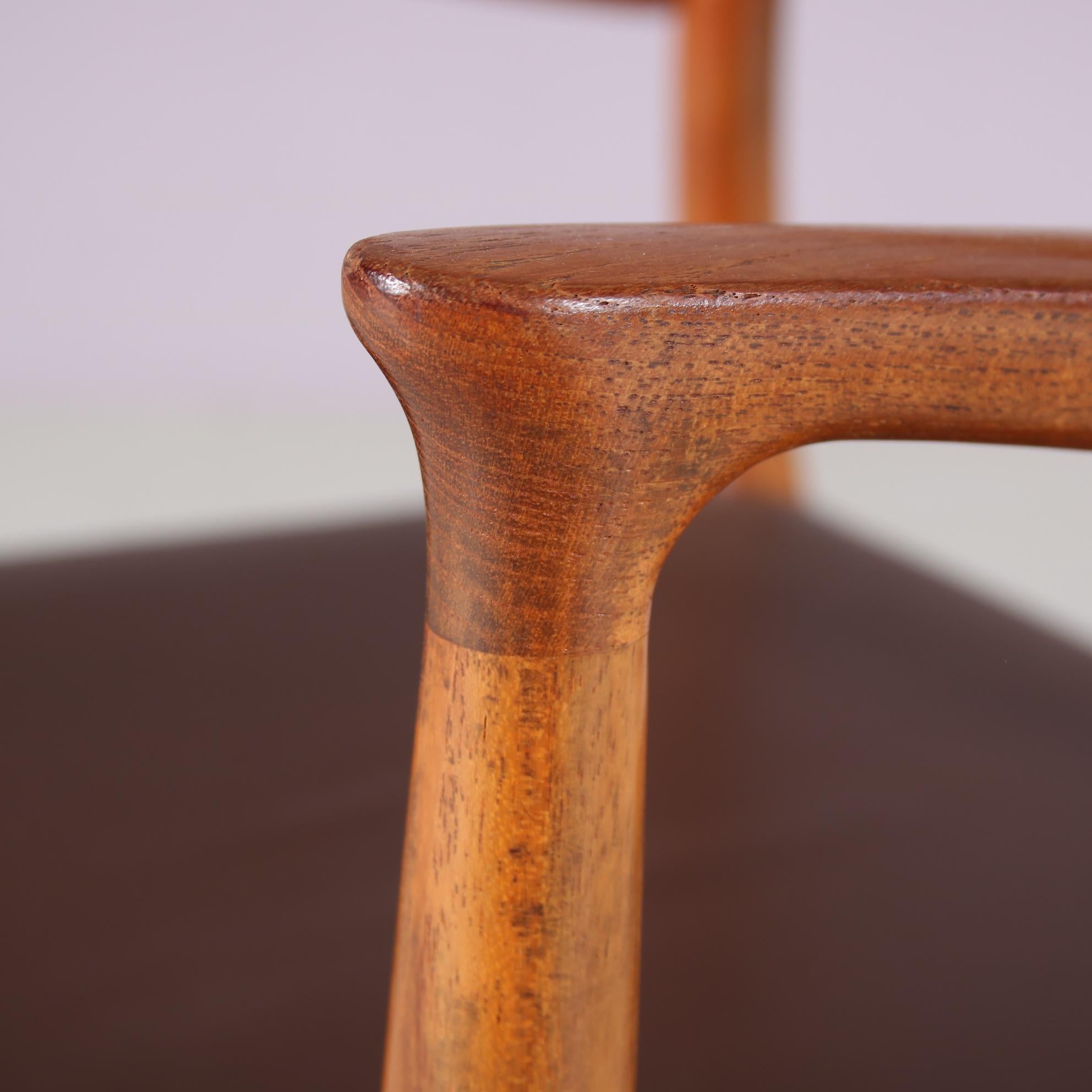 Model 56 Dining Chairs by Niels Otto Moller for Moller, Denmark For Sale 6