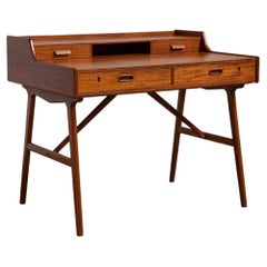Vintage Model 56 Teak Desk by Arne Wahl Iversen