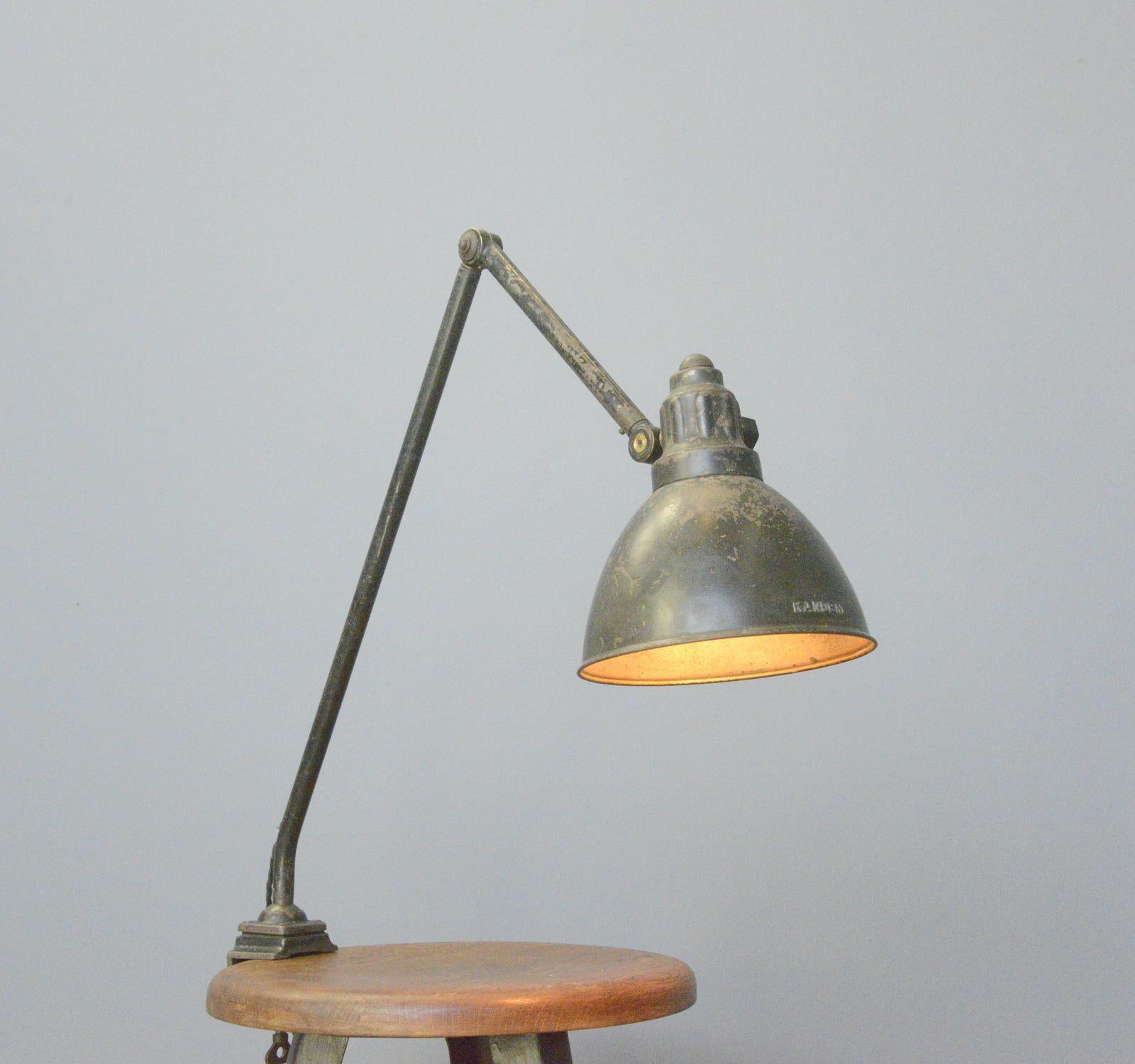 Lampe de bureau Kandem modèle 574, vers les années 1920 en vente 9