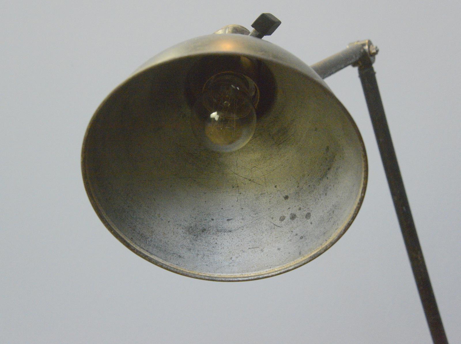 Lampe de bureau Kandem modèle 574, vers les années 1920 en vente 12