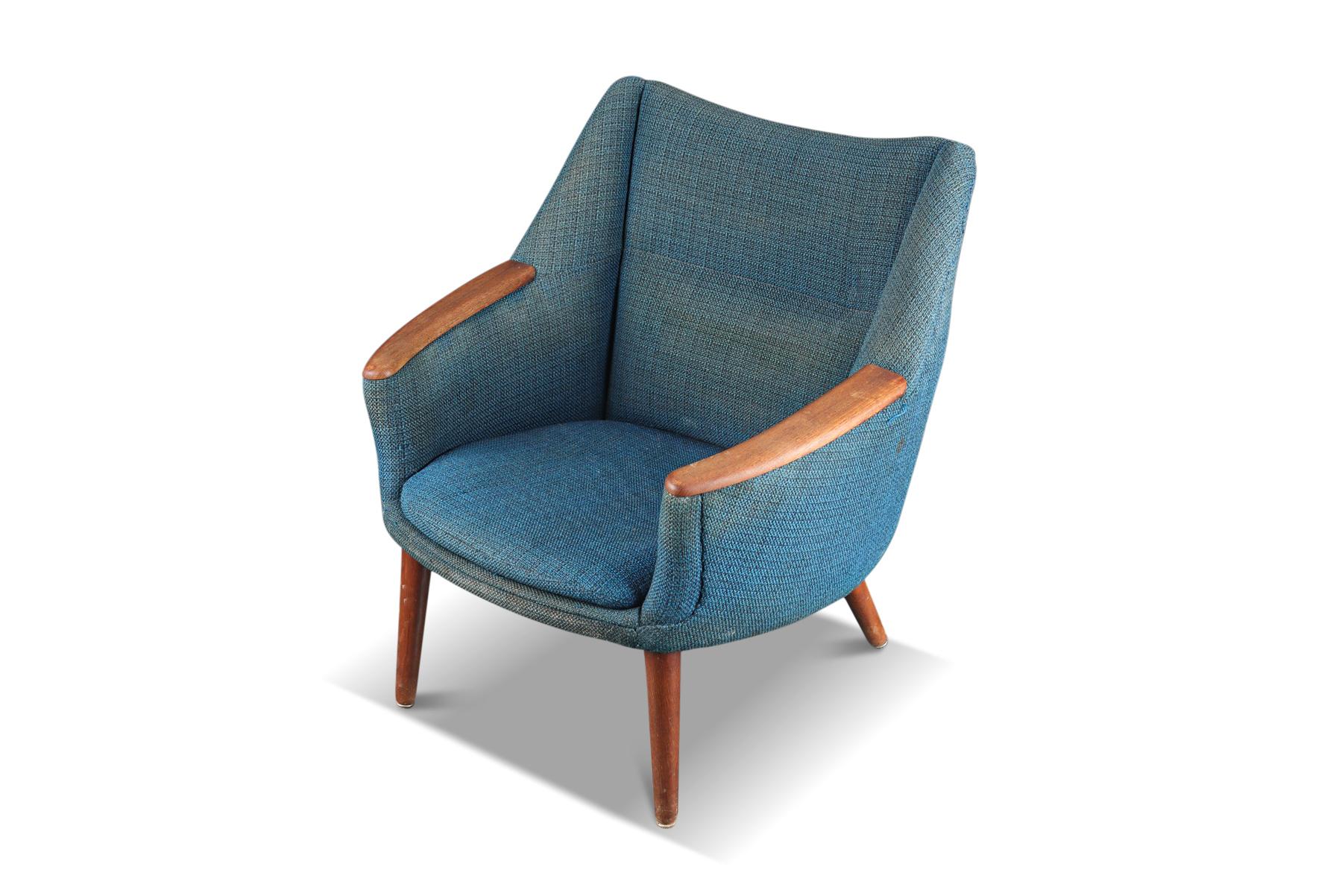 Mid-Century Modern Model 58 Lowback Lounge Chair by Kurt Østervig