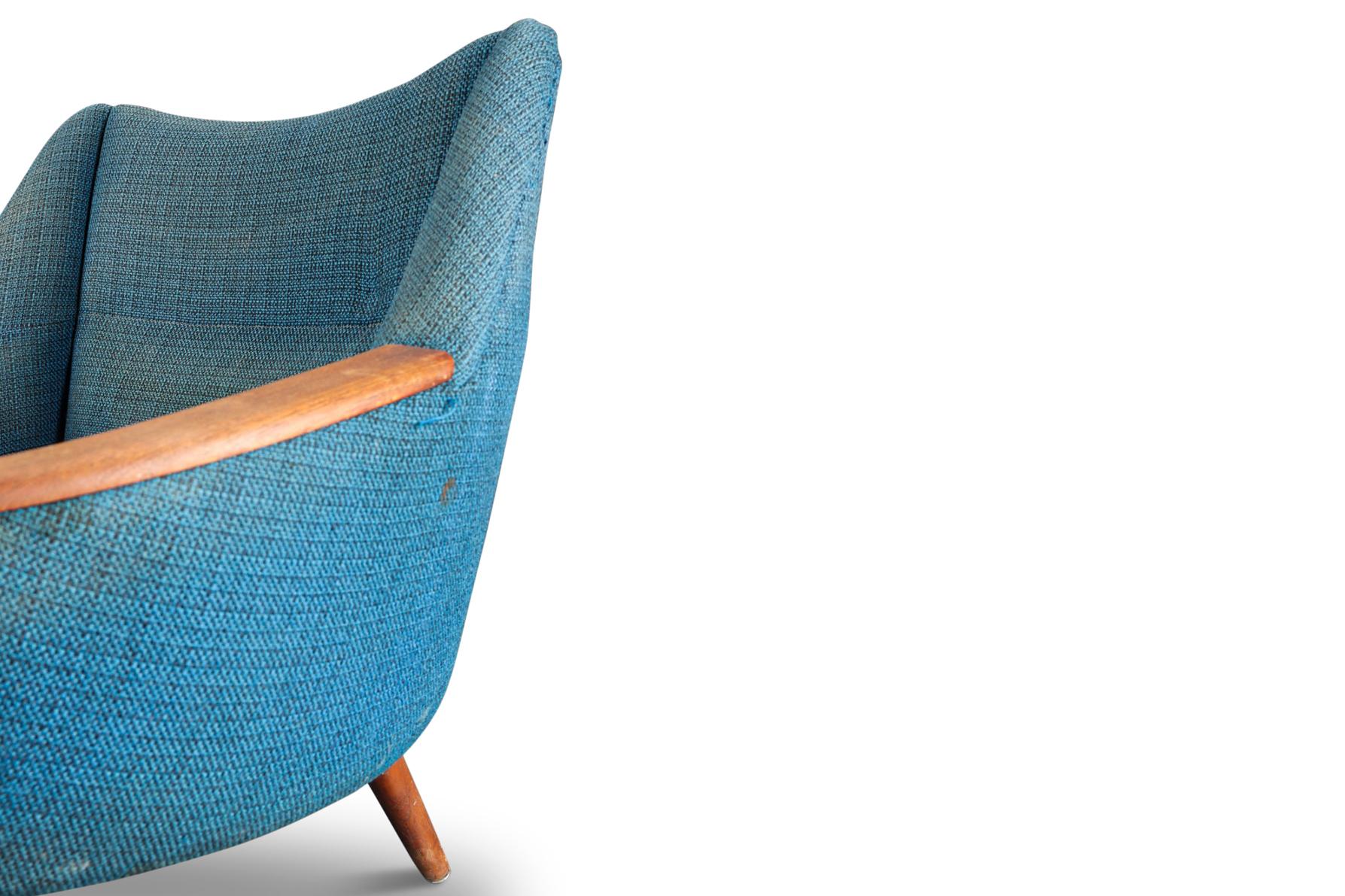 Danish Model 58 Lowback Lounge Chair by Kurt Østervig