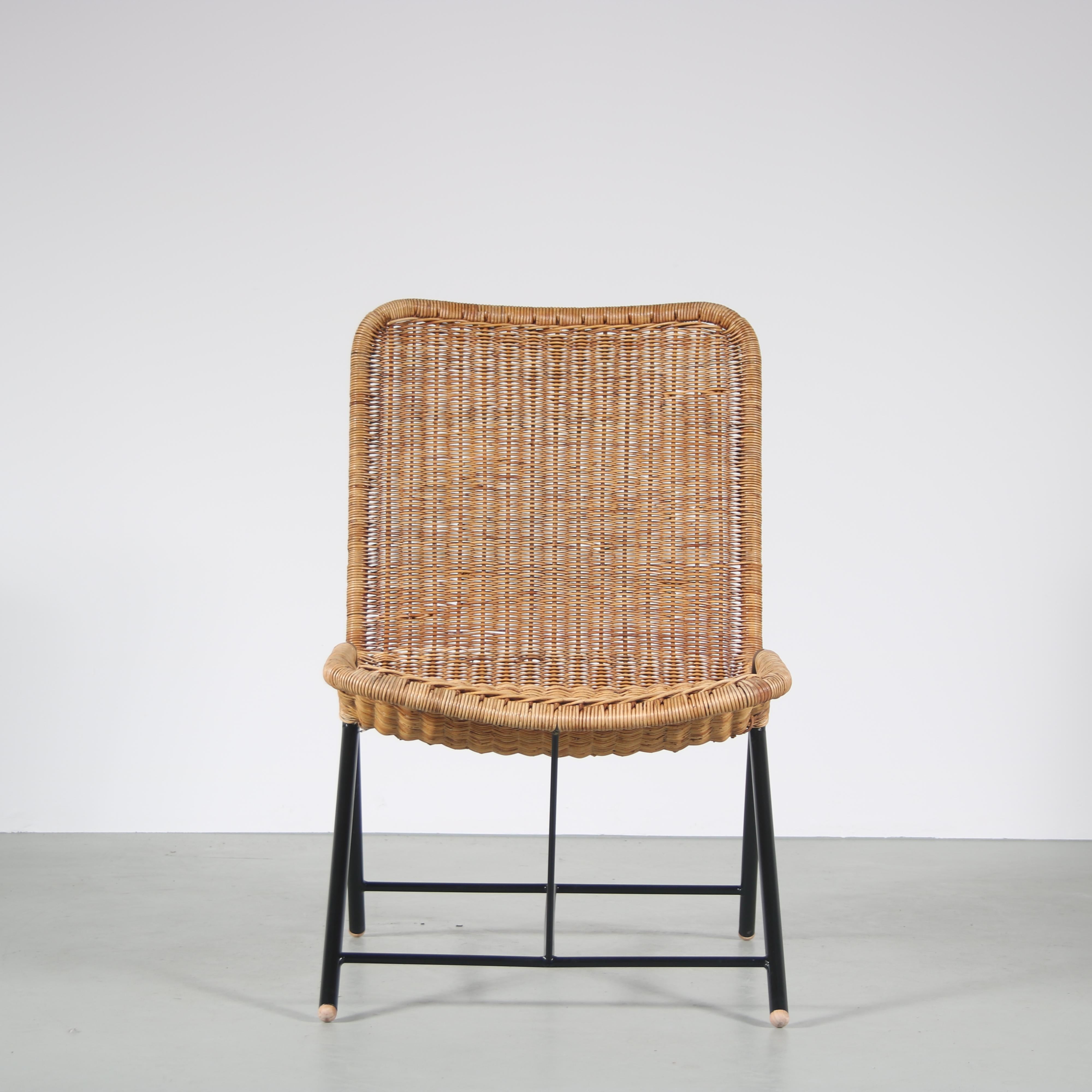 Mid-20th Century Model 587 Chair by Dirk van Sliedregt, Netherlands 1950 For Sale