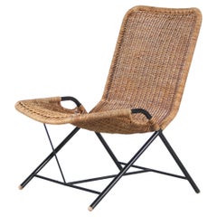 Vintage Model 587 Chair by Dirk van Sliedregt, Netherlands 1950