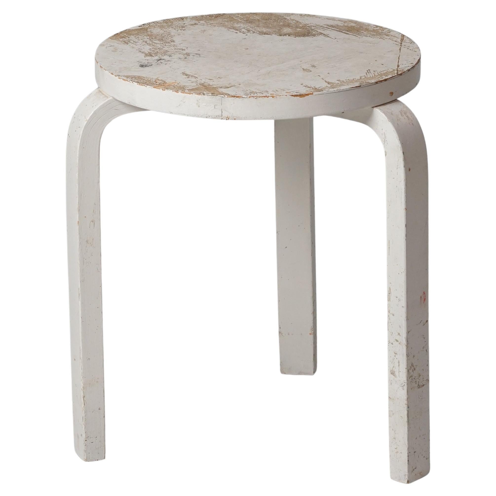 Tabouret modèle 60, Alvar Aalto, Oy Huonekalu- ja Rakennustyötehdas Ab, années 1930/1940 en vente