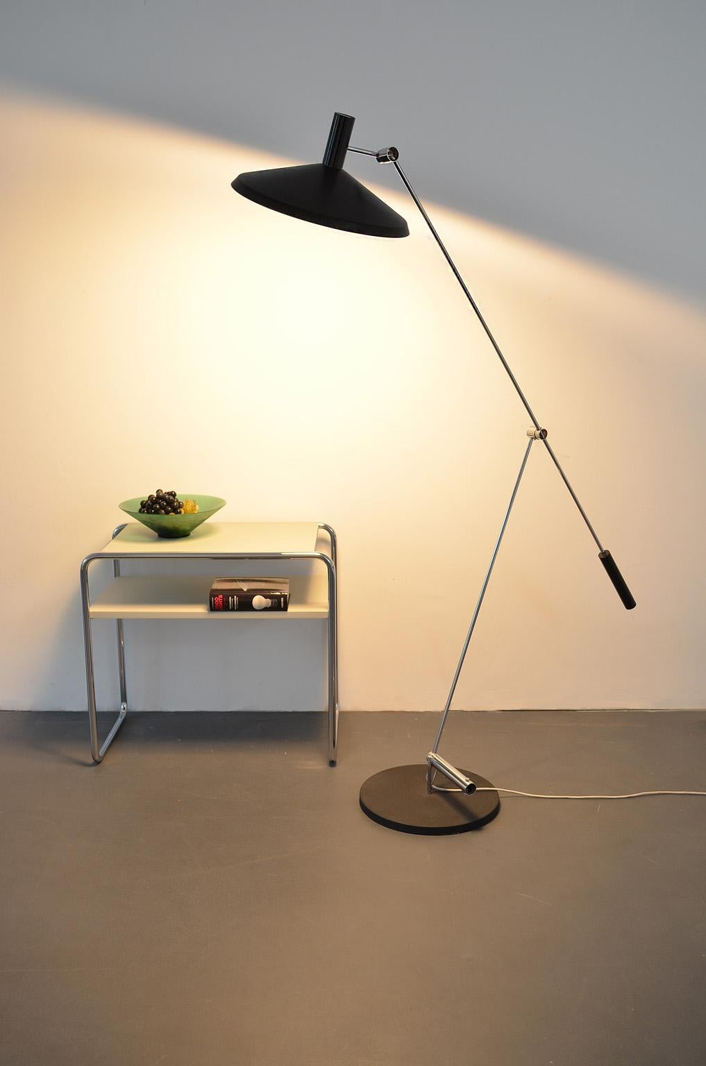 Swiss Model 600 Floor Lamp Rico & Rosmarie Baltensweiler for Baltensweiler Series For Sale