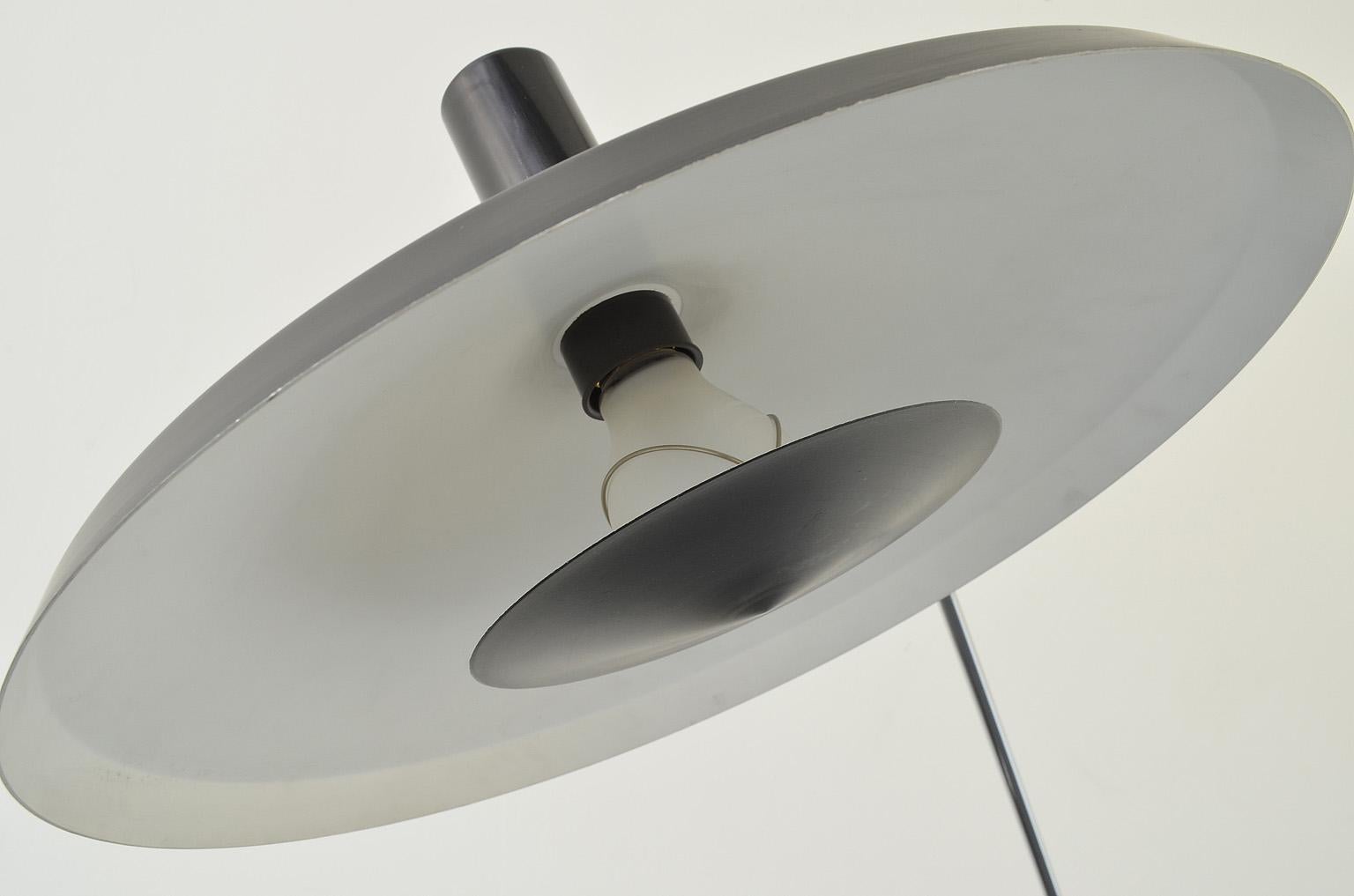 Mid-20th Century Model 600 Floor Lamp Rico & Rosmarie Baltensweiler for Baltensweiler Series For Sale