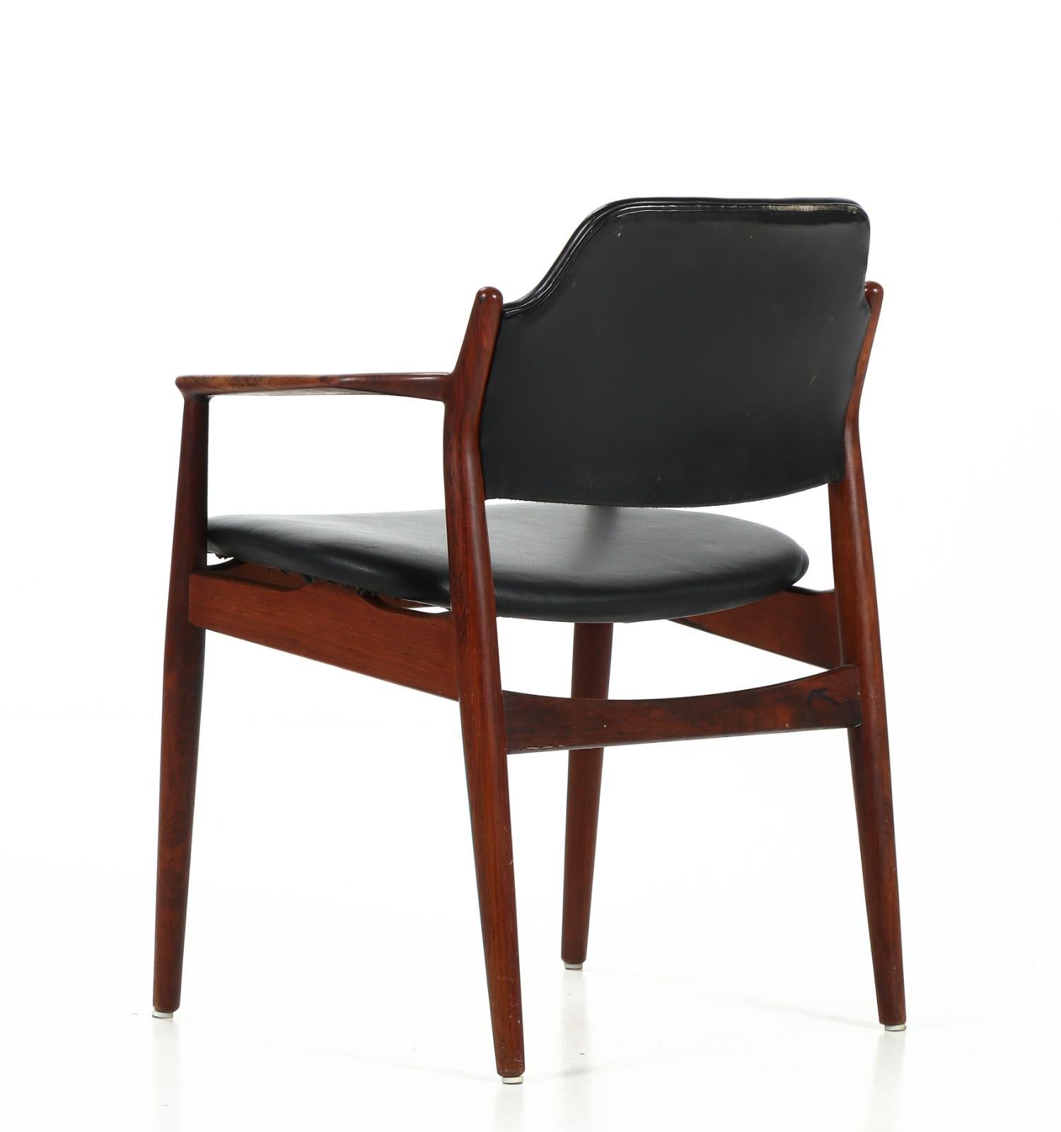 Modell 62 A Sessel von Arne Vodder (Moderne der Mitte des Jahrhunderts) im Angebot