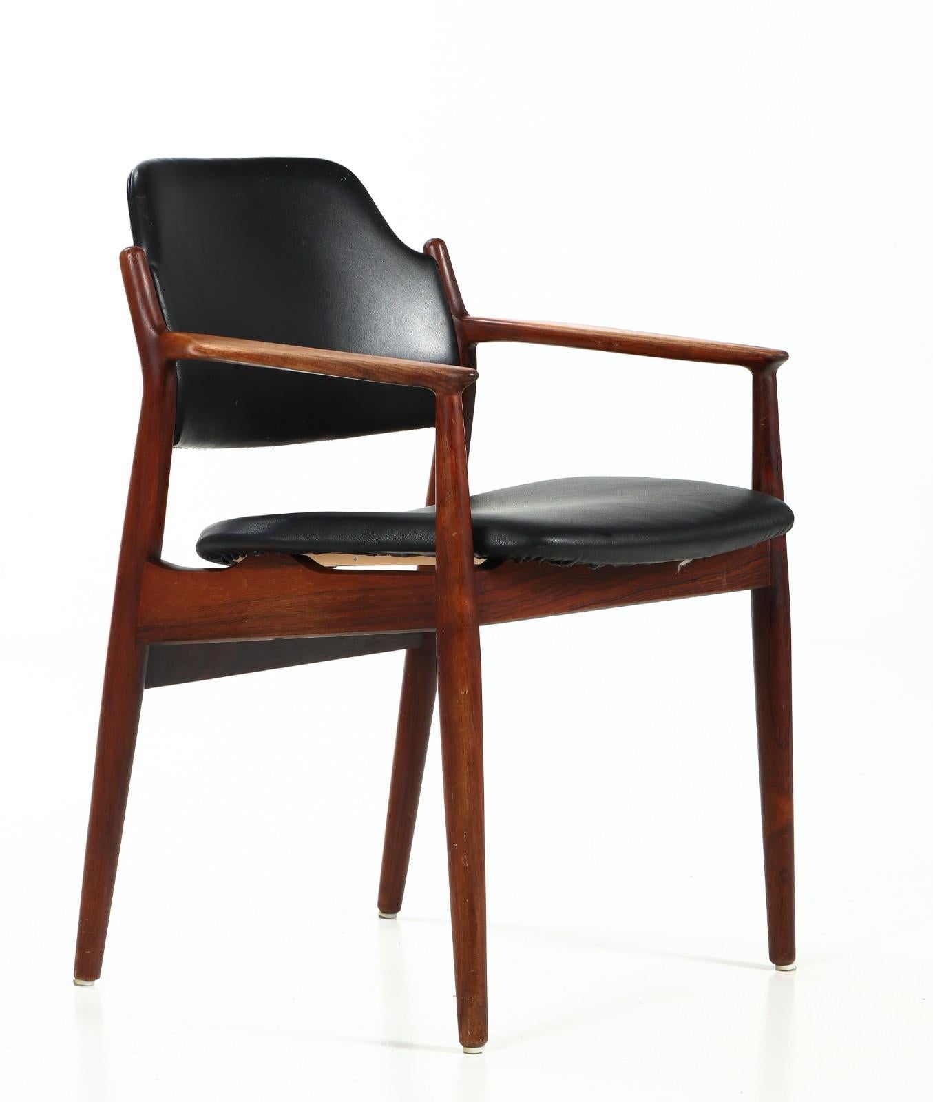 Danish Model 62 A Armchairs by Arne Vodder For Sale