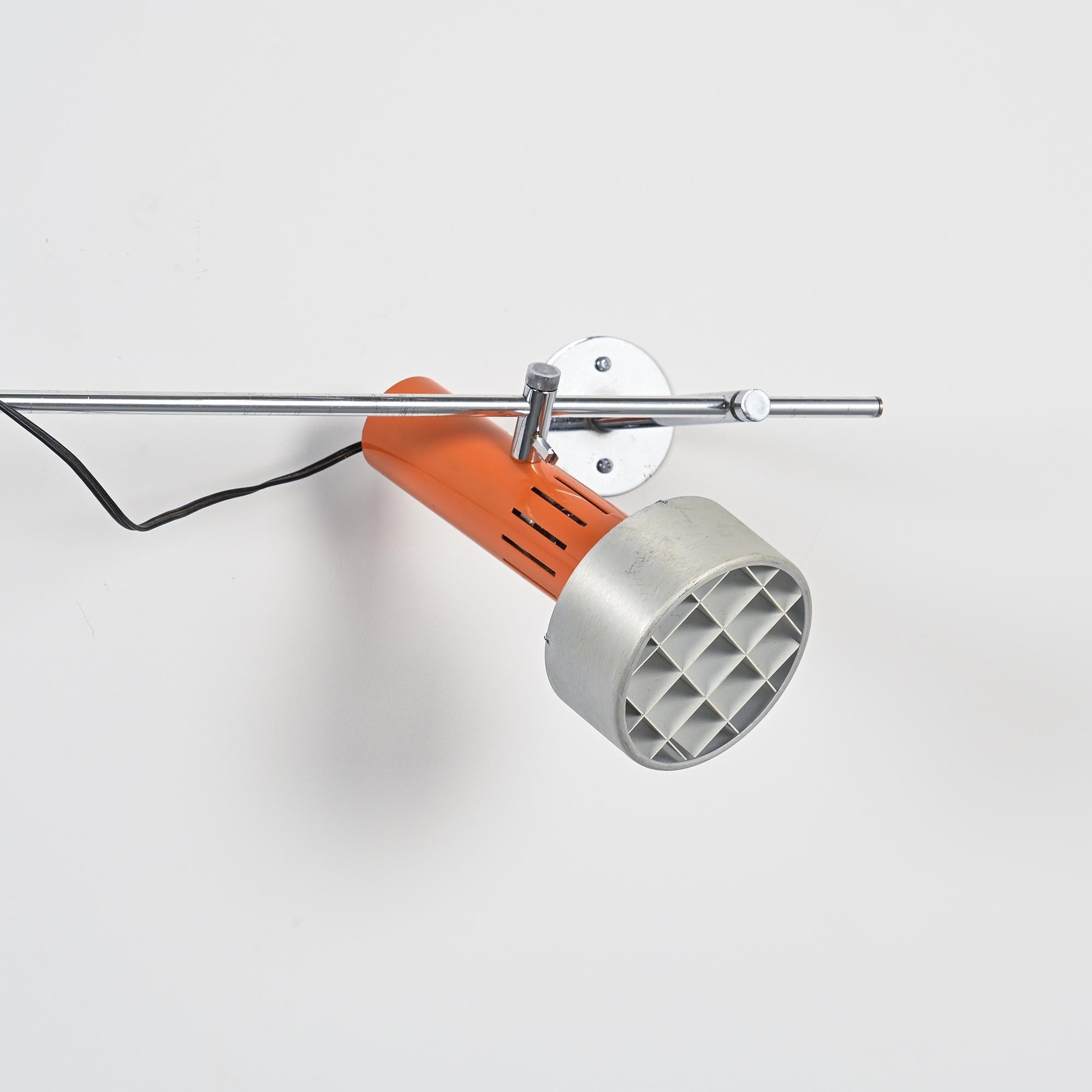 Lampada da parete modello 620 di Alain Richard per Disderot, circa 1970 In condizioni buone in vendita a VILLEURBANNE, FR