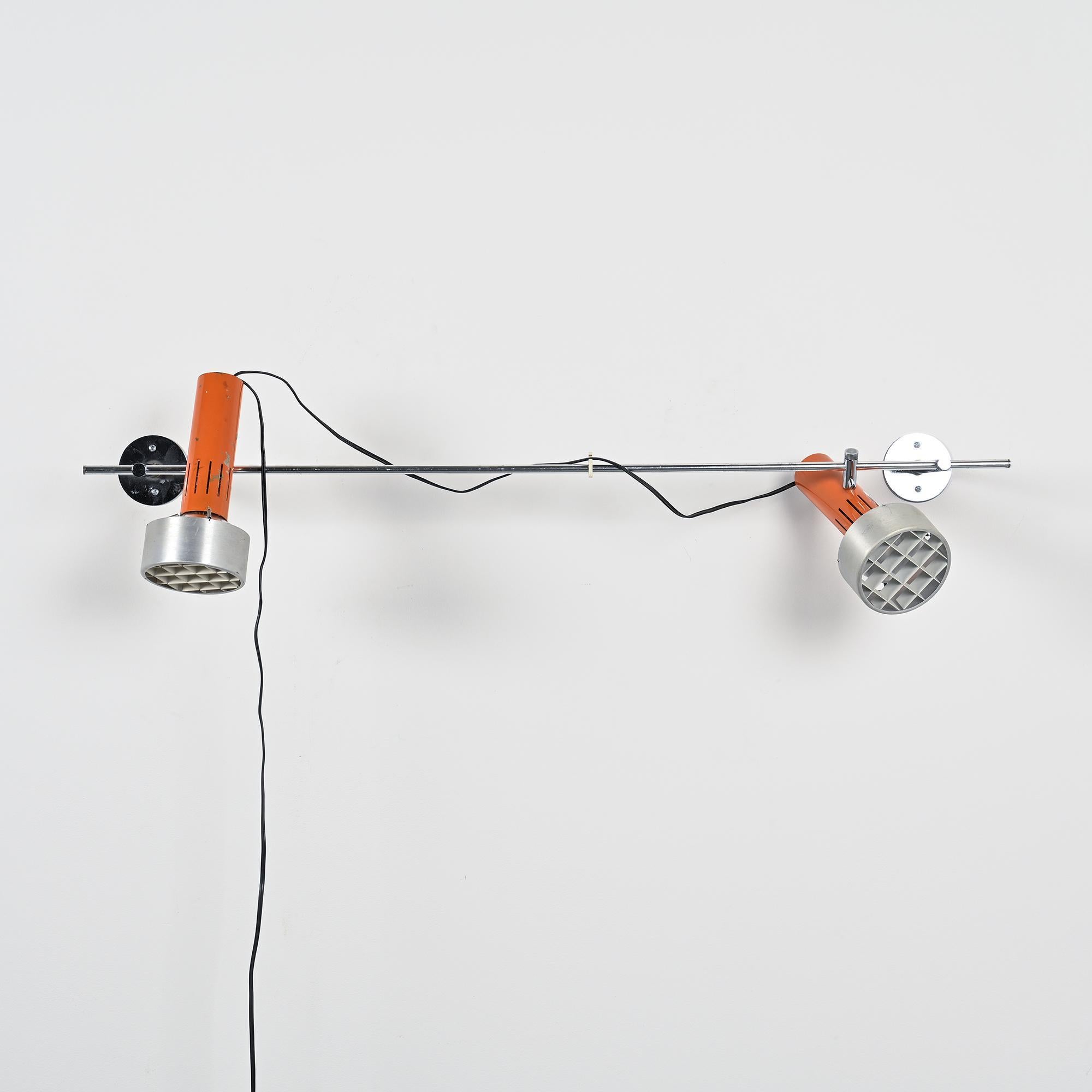 Metallo Lampada da parete modello 620 di Alain Richard per Disderot, circa 1970 in vendita