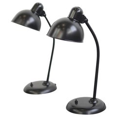 Model 6556 Kaiser Idell Table Lamps, circa 1930s