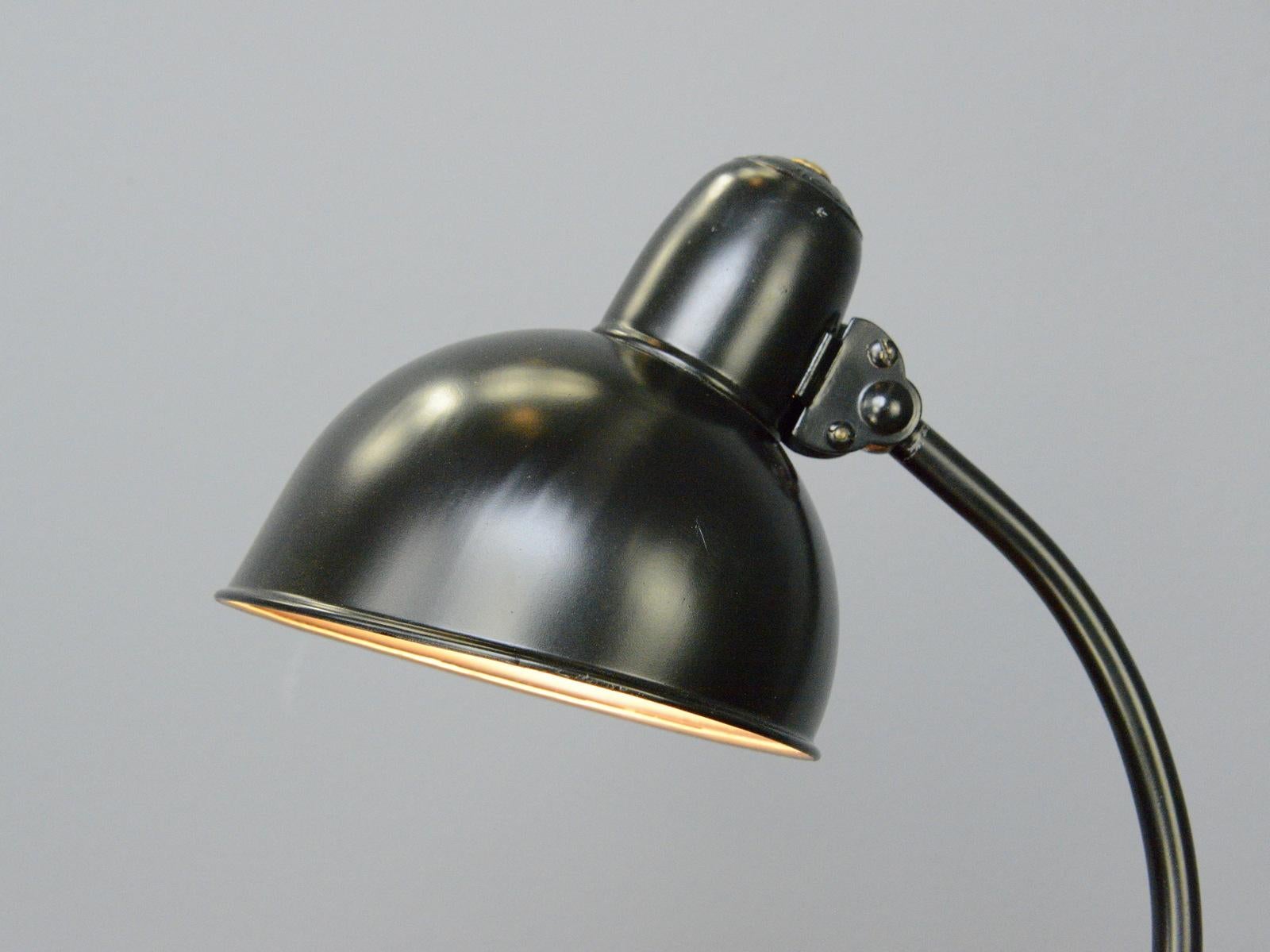 Bauhaus Model 6556 Table Lamp by Kaiser Idell, circa 1930s