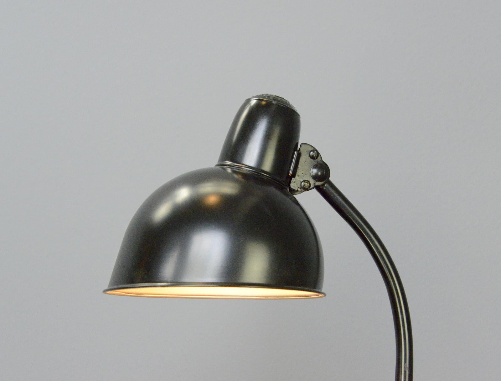 Bauhaus Model 6556 Table Lamp by Kaiser Idell circa 1930s