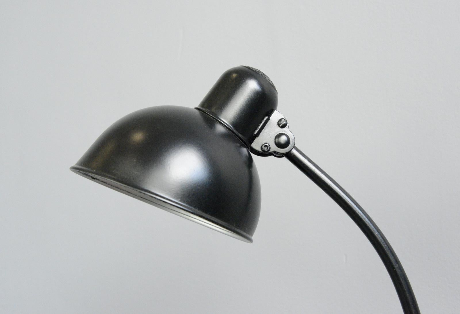 German Model 6556 Table Lamp by Kaiser Idell, circa 1930s