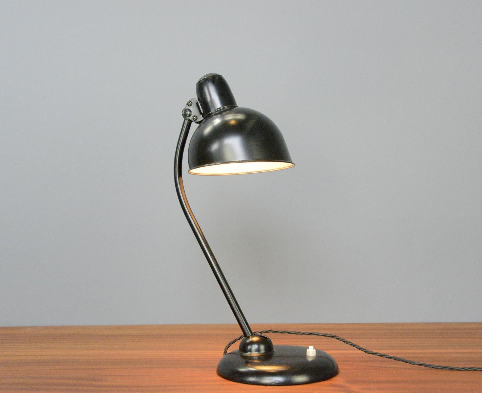 Mid-20th Century Model 6556 Table Lamp by Kaiser Idell circa 1930s